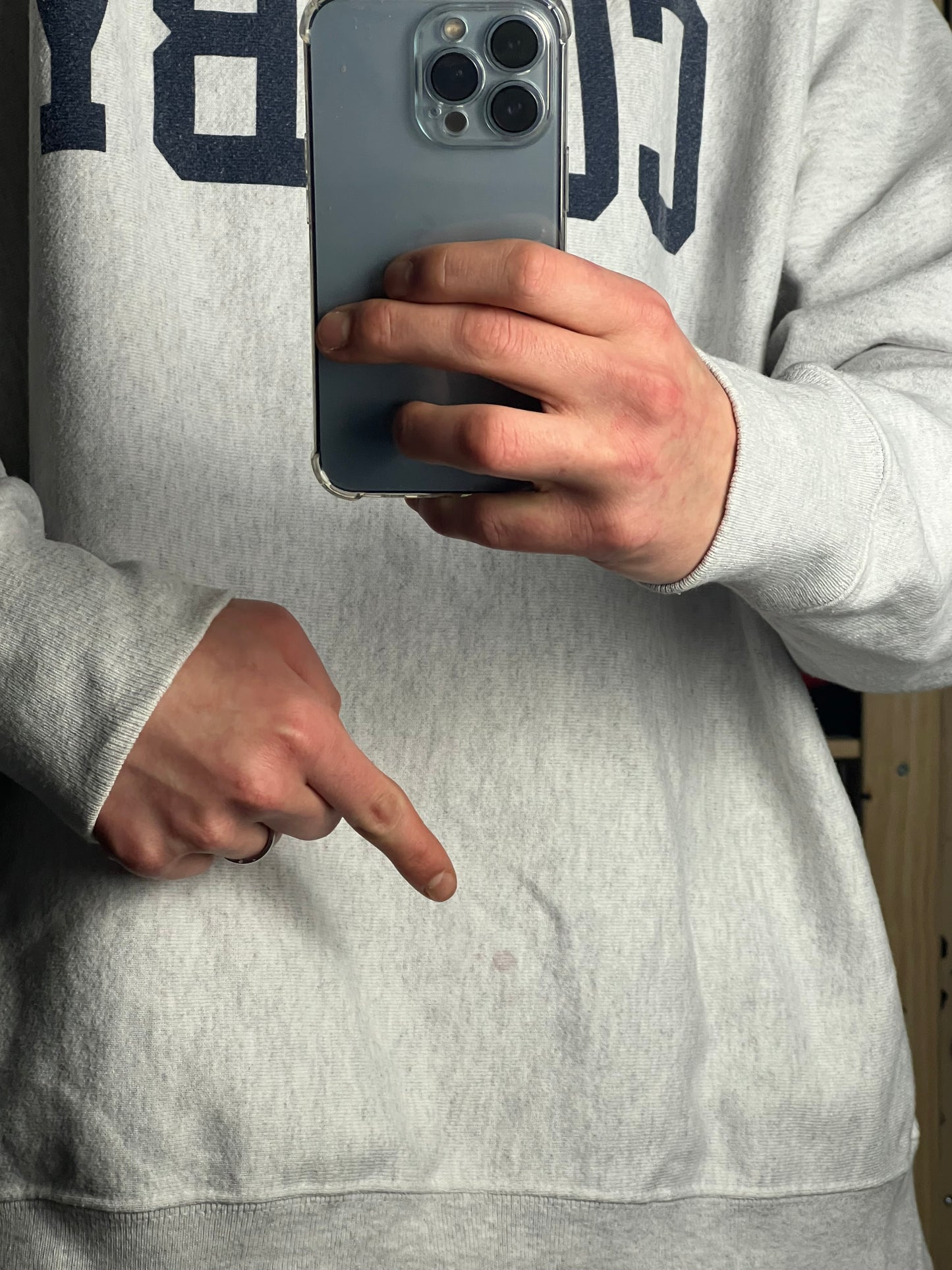 (XL) Pull universitaire américain