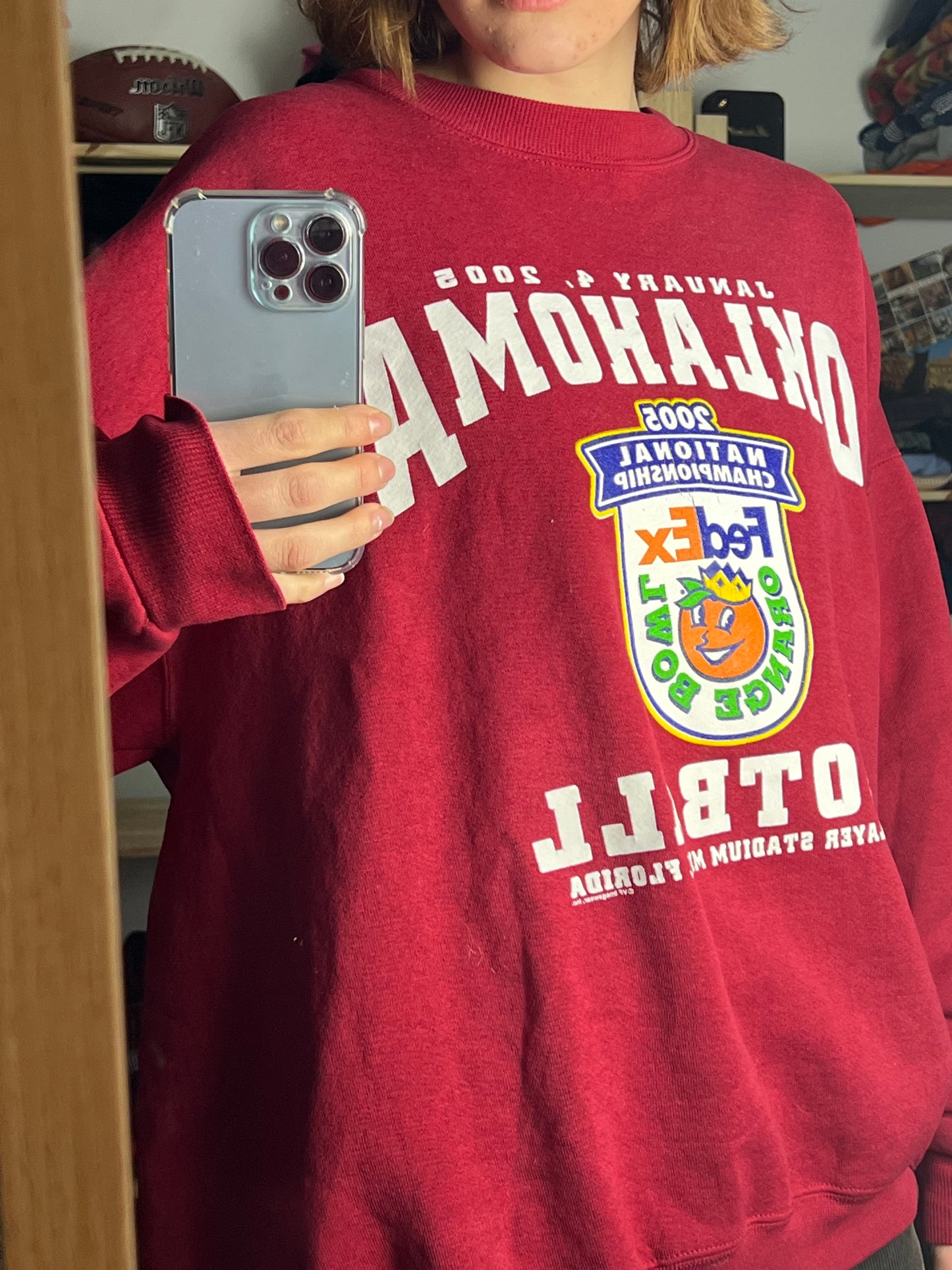 (XL) Pull universitaire américain