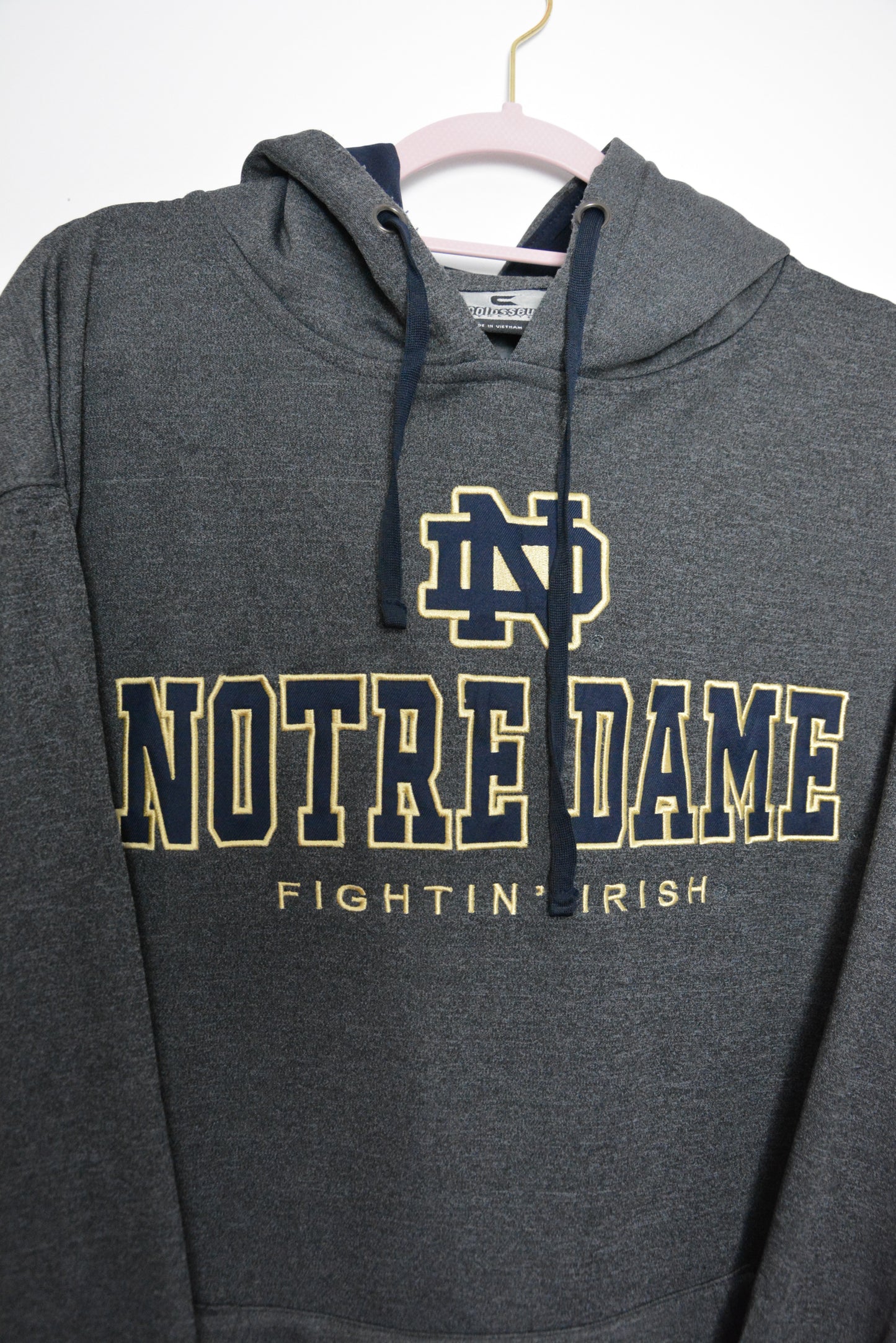 Pull universitaire américain Notre dame taille_2XL