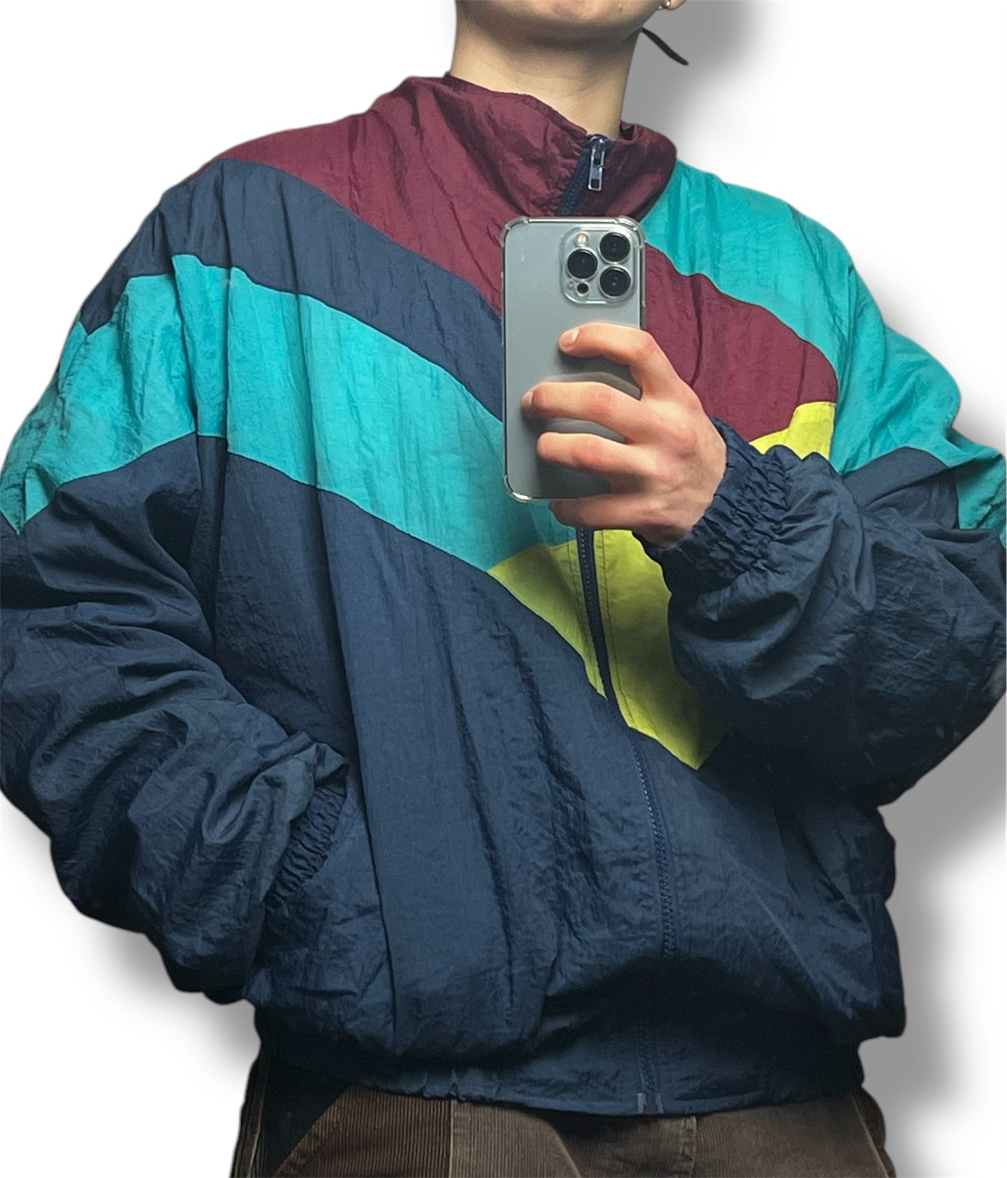 (3XL) Veste Vintage Authentique 80-90