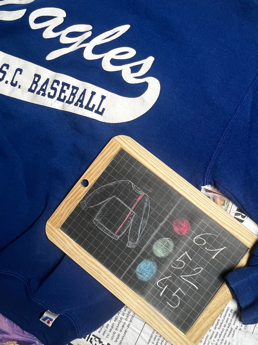 (M) Pull Universitaire – Style Campus US 90s/2000s | UrbanFripCompany