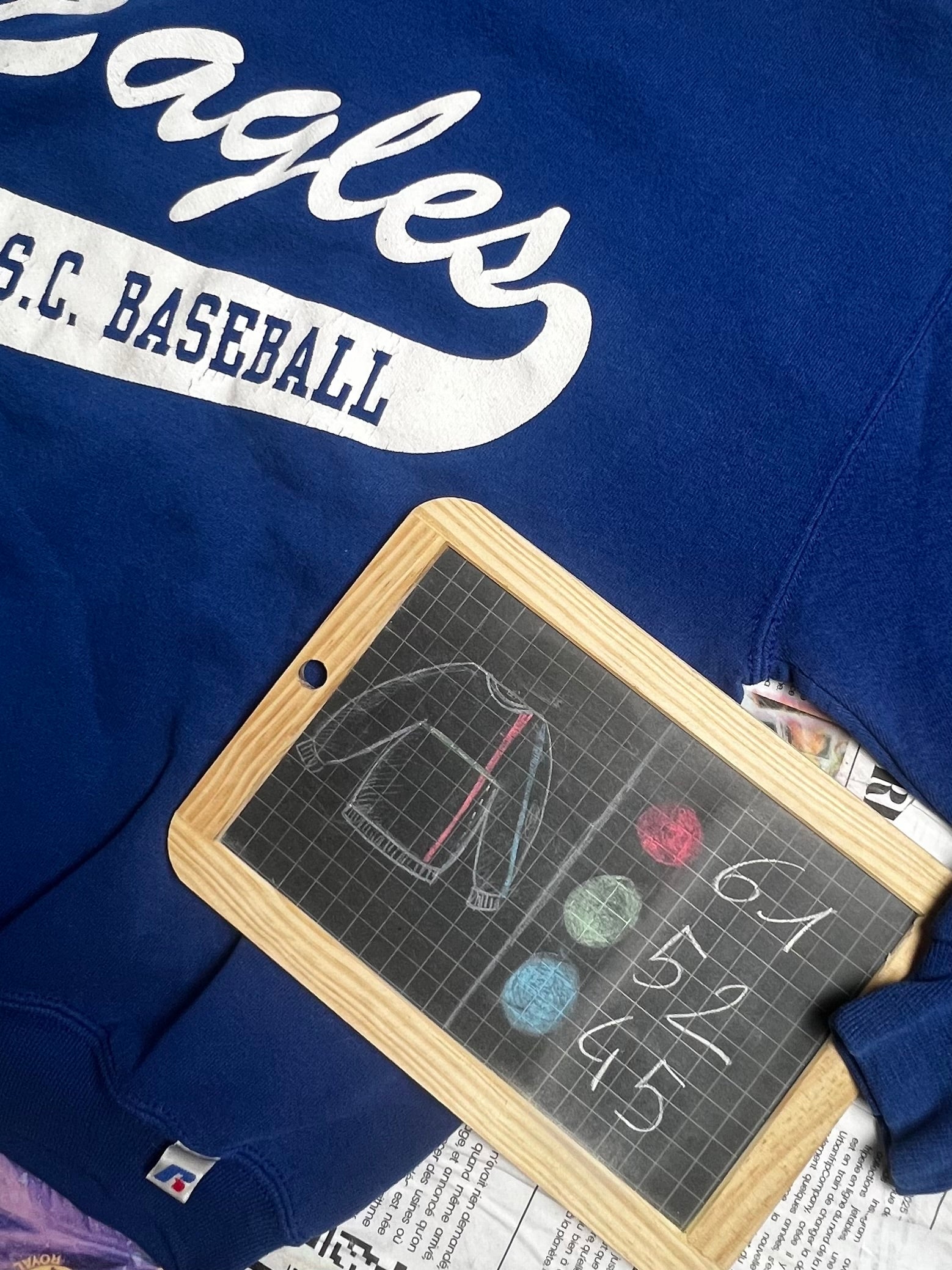 (M) Pull Universitaire – Style Campus US 90s/2000s | UrbanFripCompany