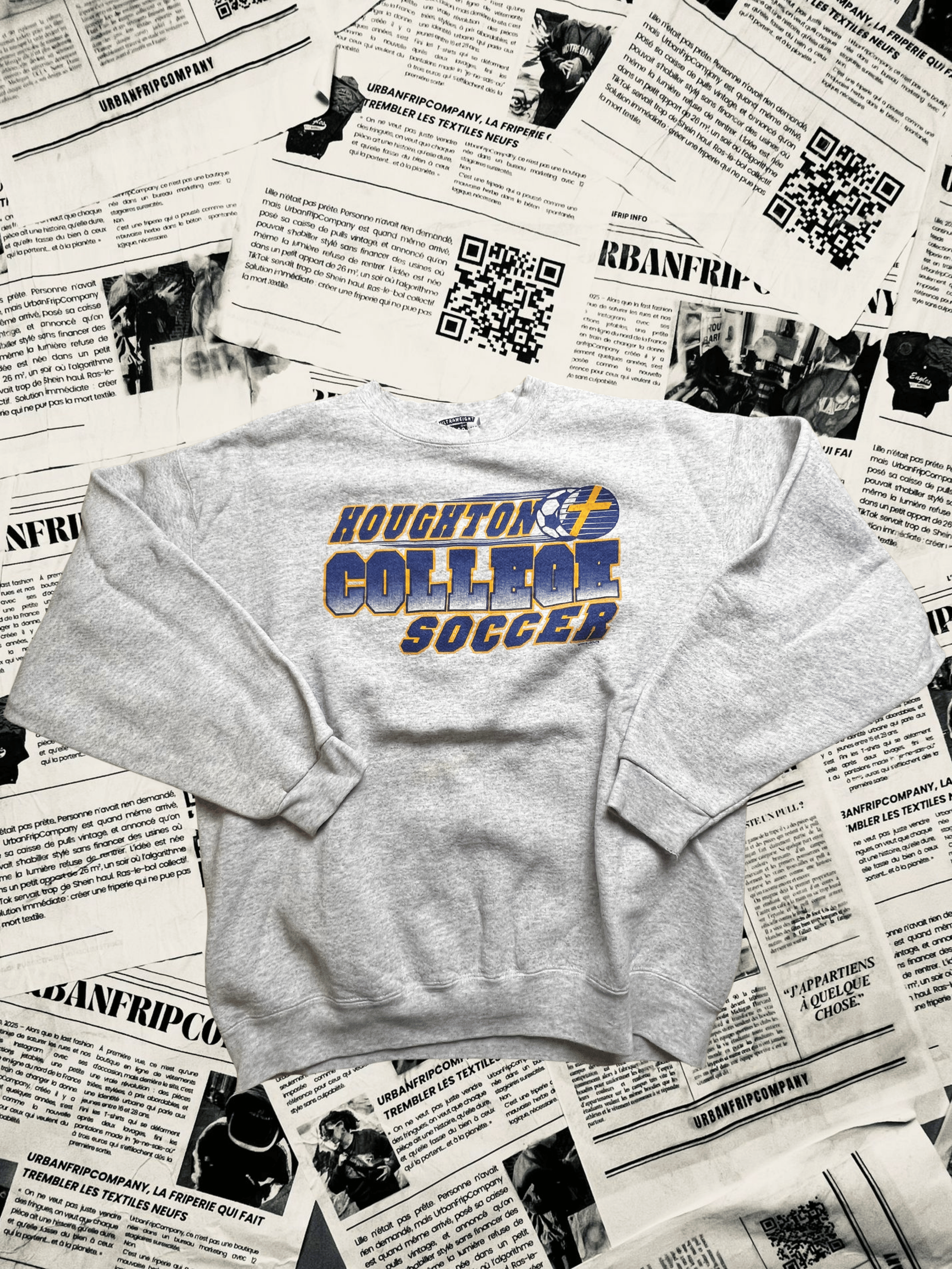 (L) Pull Universitaire – Style Campus US 90s/2000s | UrbanFripCompany