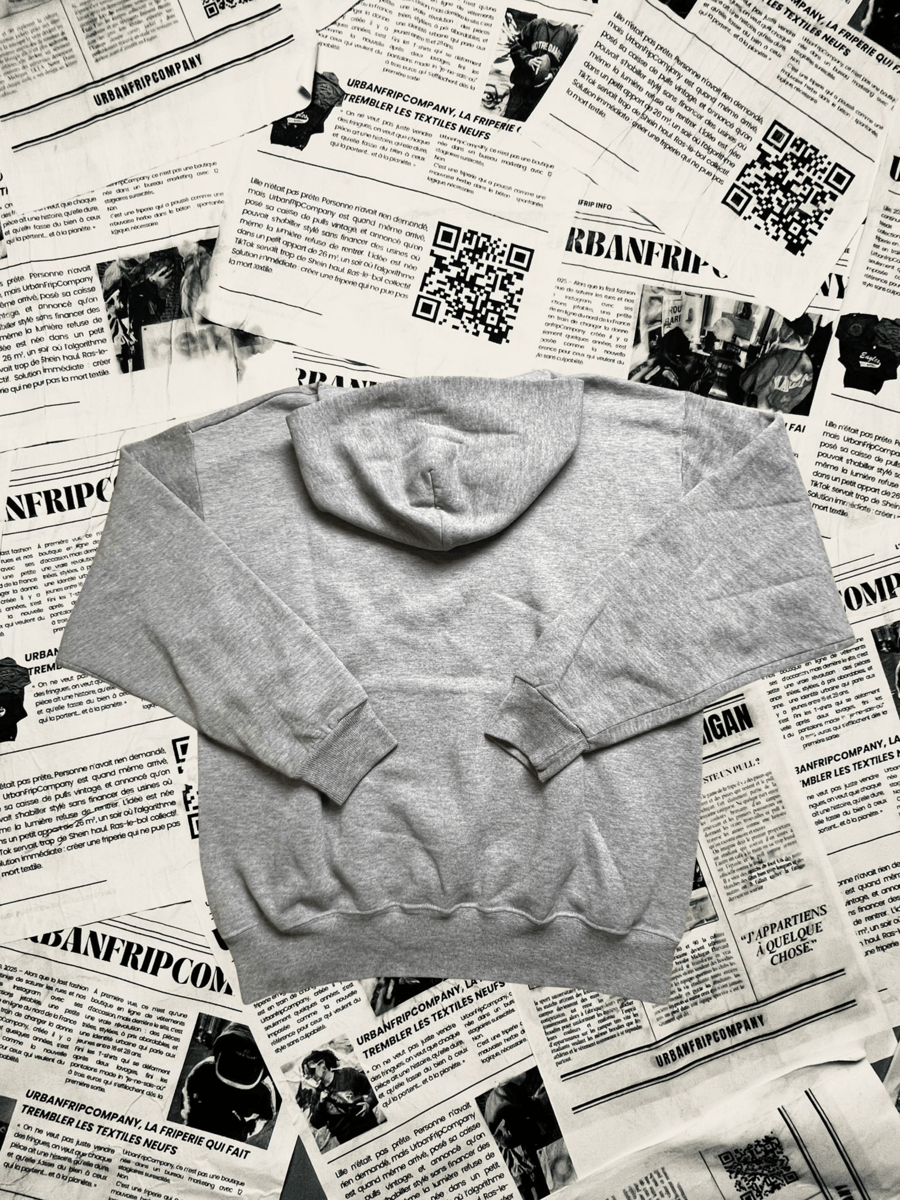 (L) Pull Universitaire – Style Campus US 90s/2000s | UrbanFripCompany