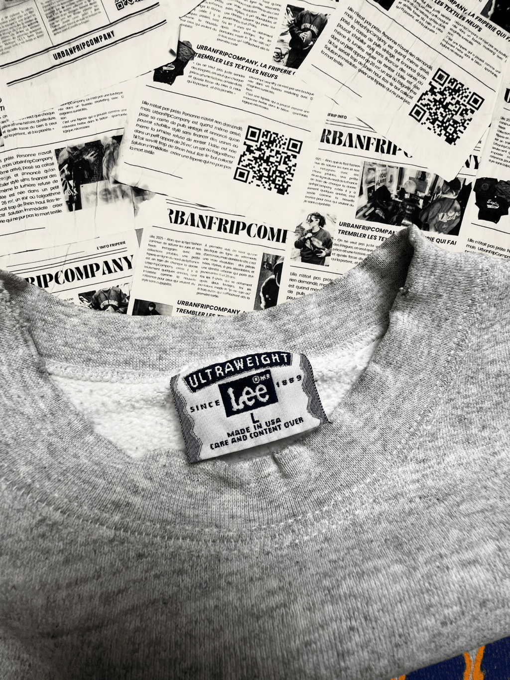 (L) Pull Universitaire – Style Campus US 90s/2000s | UrbanFripCompany