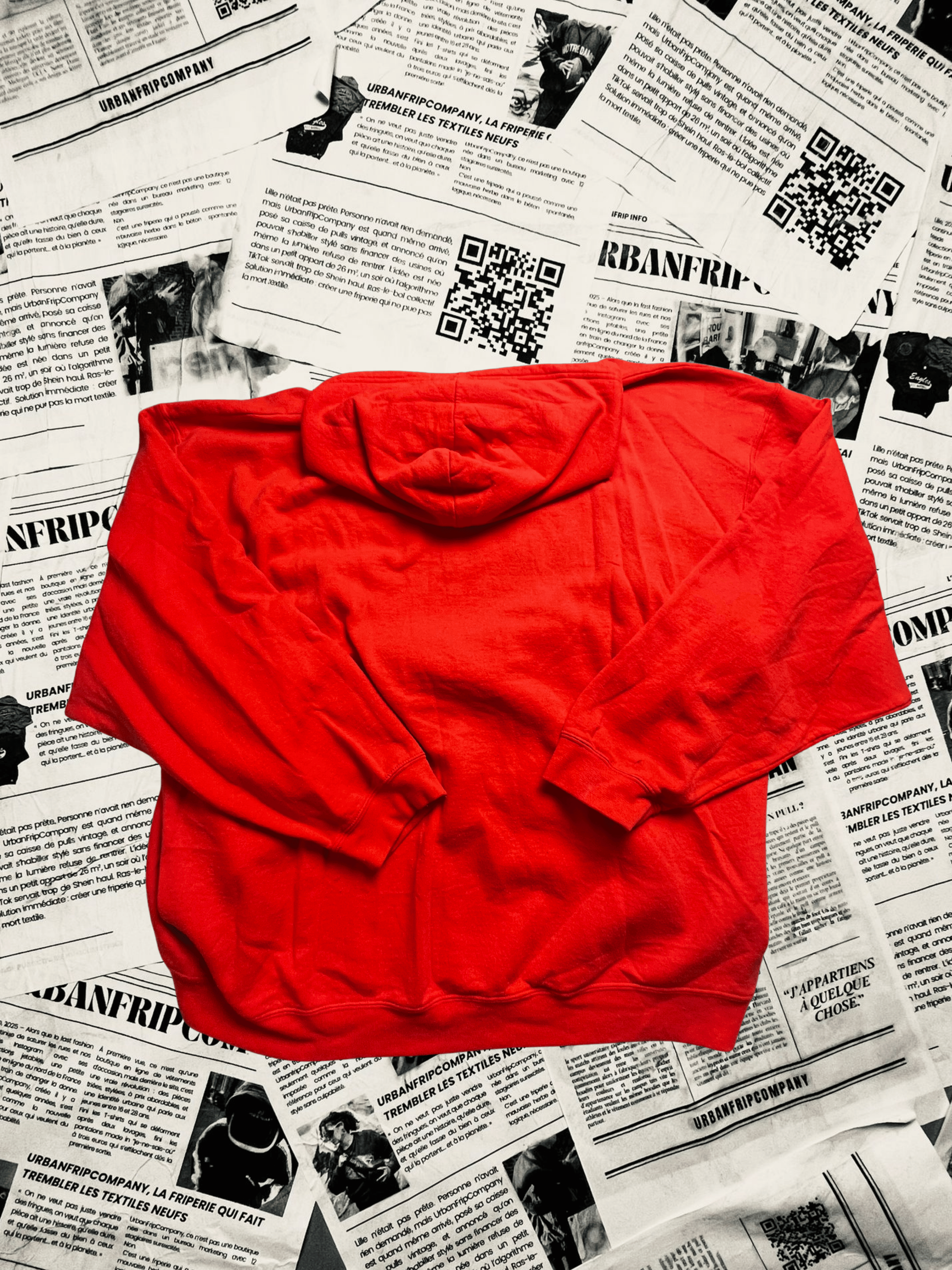 (3XL) Pull Universitaire – Style Campus US 90s/2000s | UrbanFripCompany