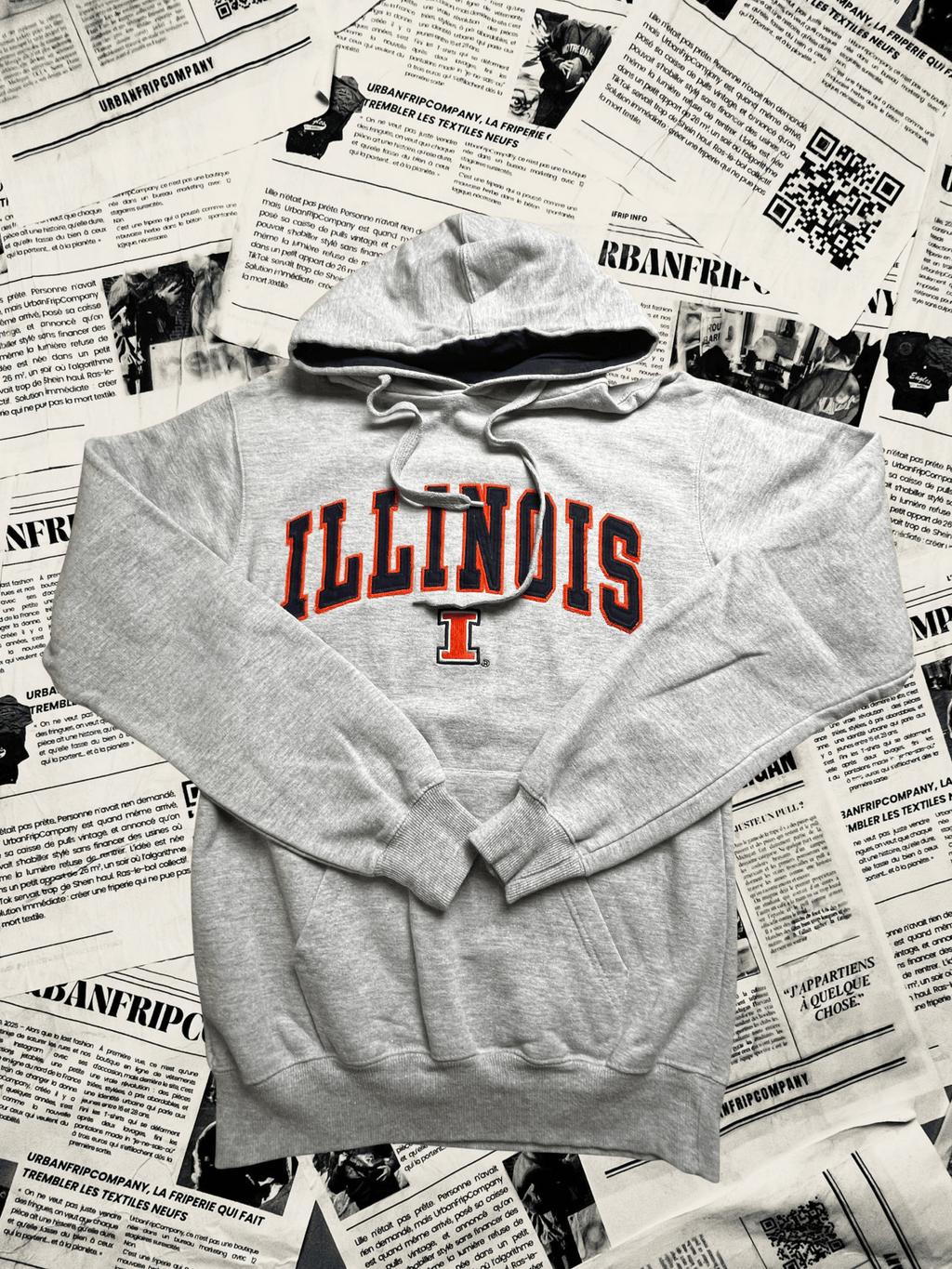 (S) Pull Universitaire – Style Campus US 90s/2000s | UrbanFripCompany
