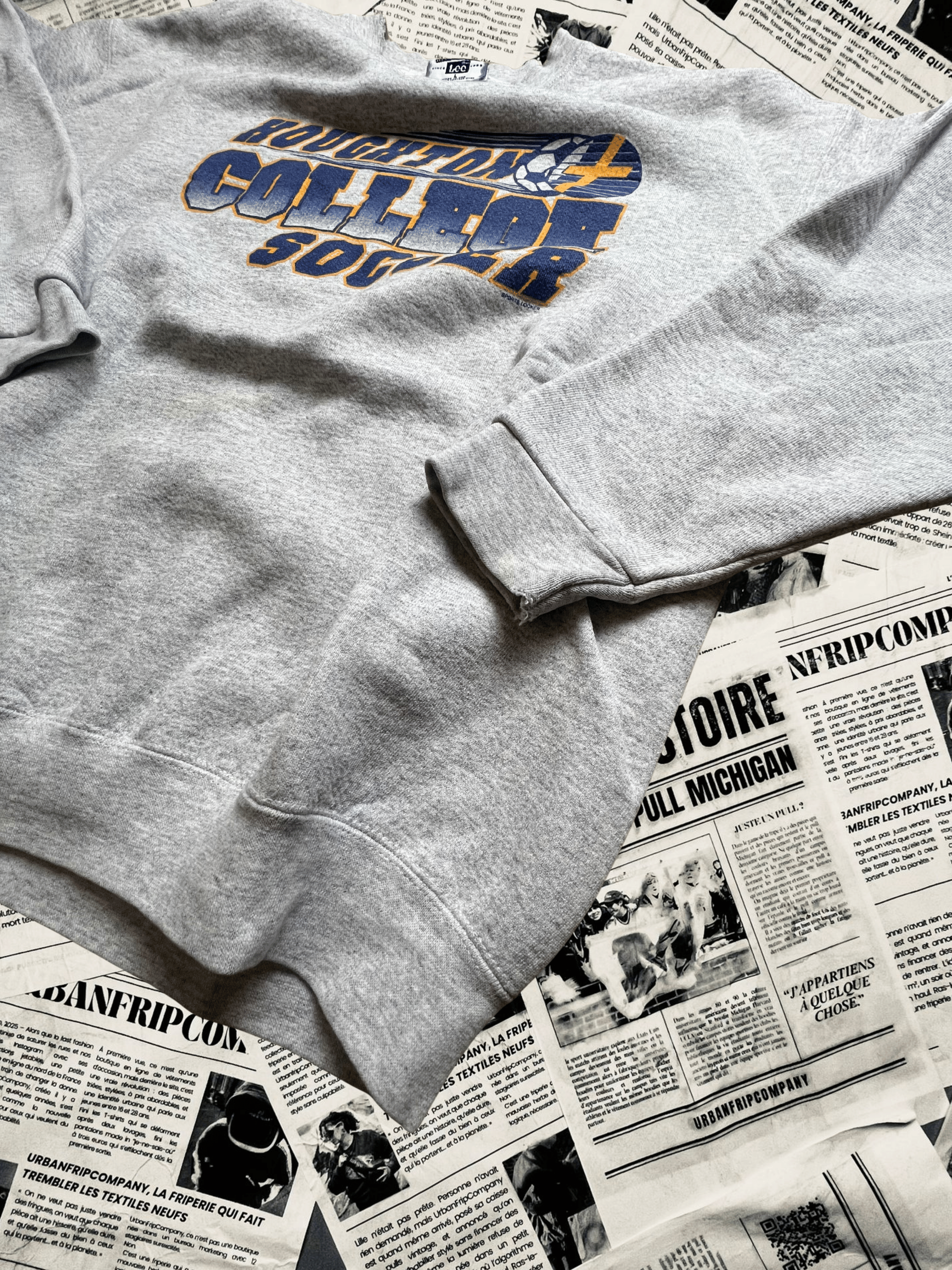 (L) Pull Universitaire – Style Campus US 90s/2000s | UrbanFripCompany