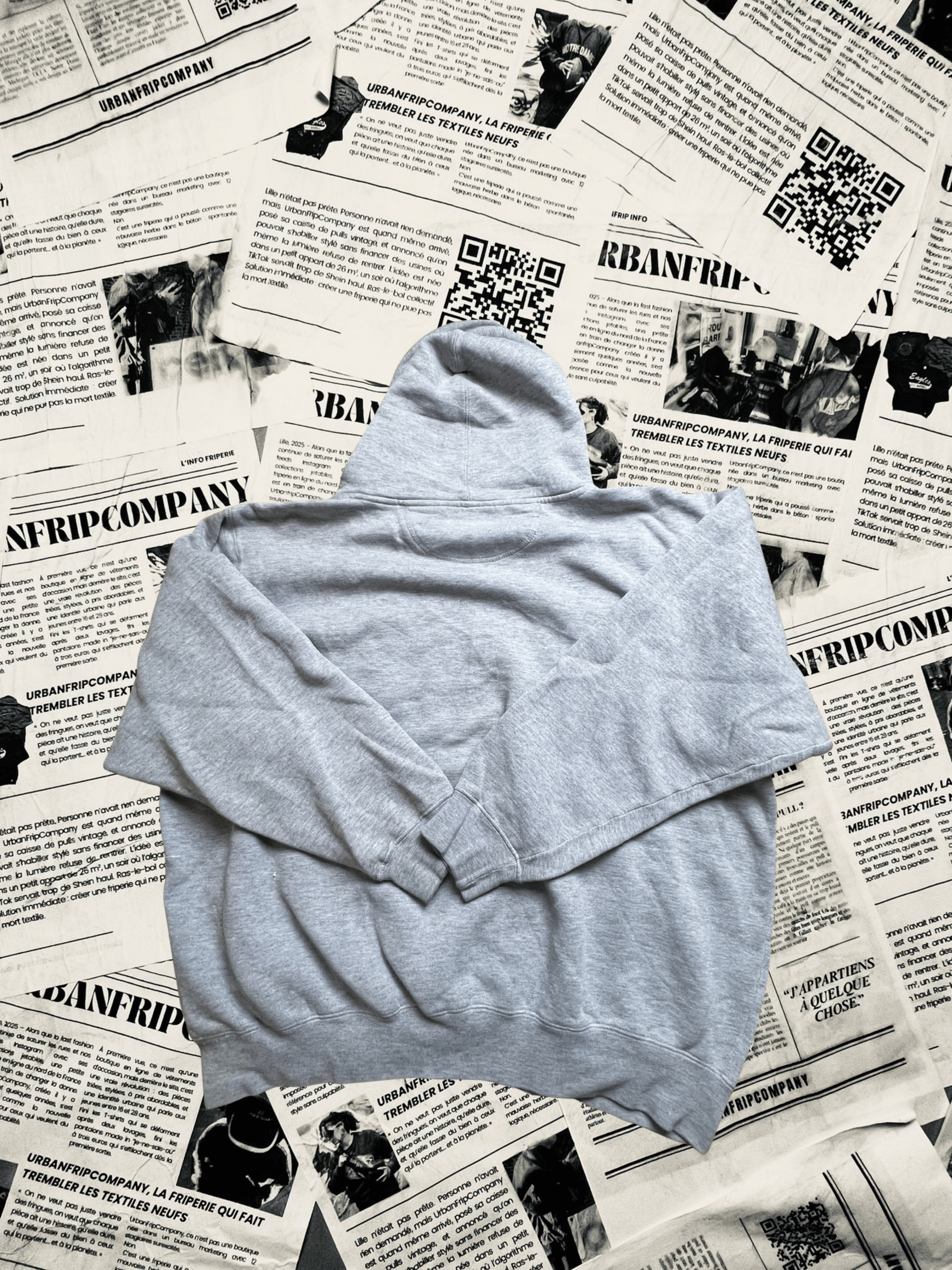 (M) Pull Universitaire – Style Campus US 90s/2000s | UrbanFripCompany