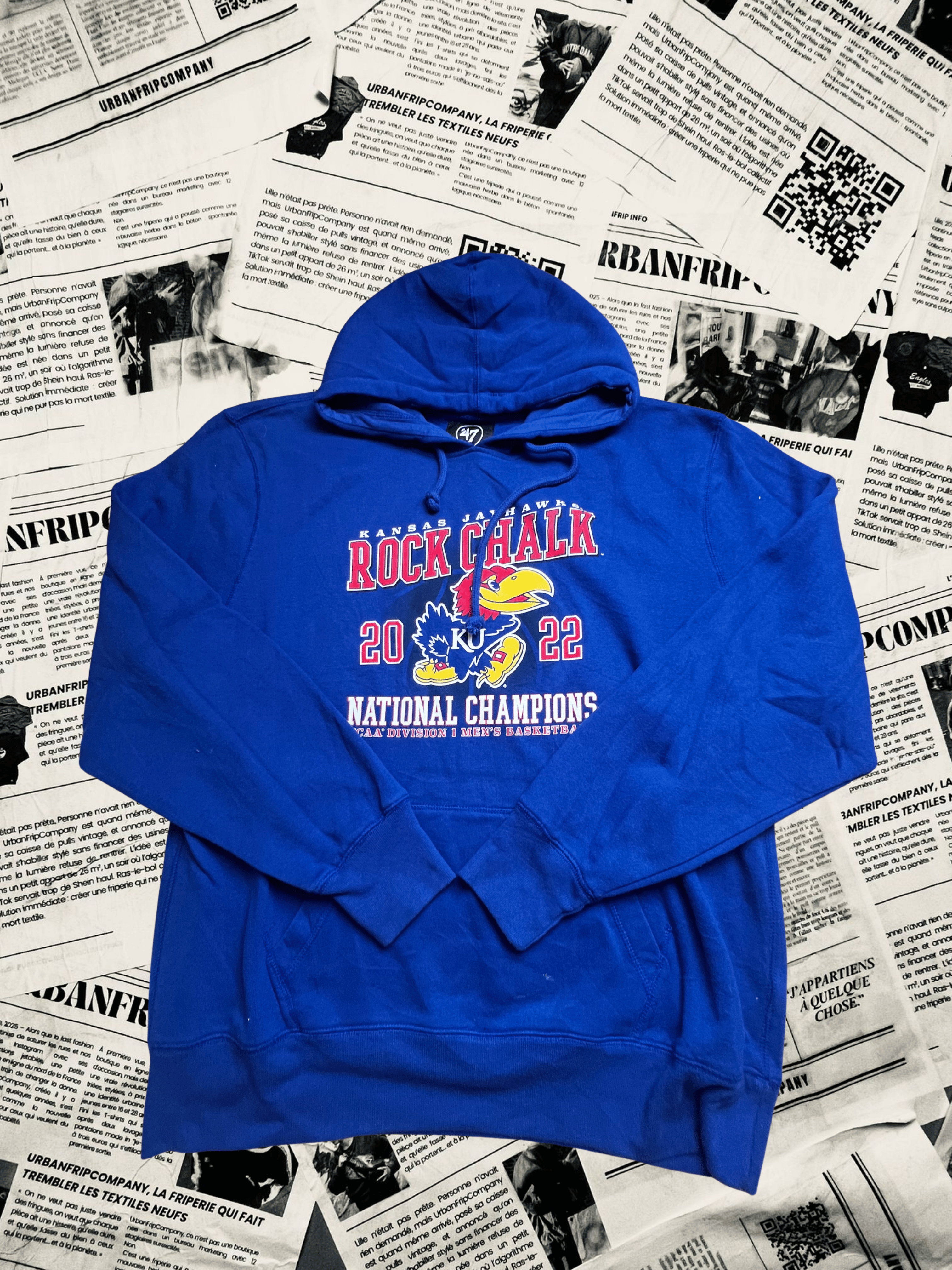 (XL) Pull Universitaire – Style Campus US 90s/2000s | UrbanFripCompany