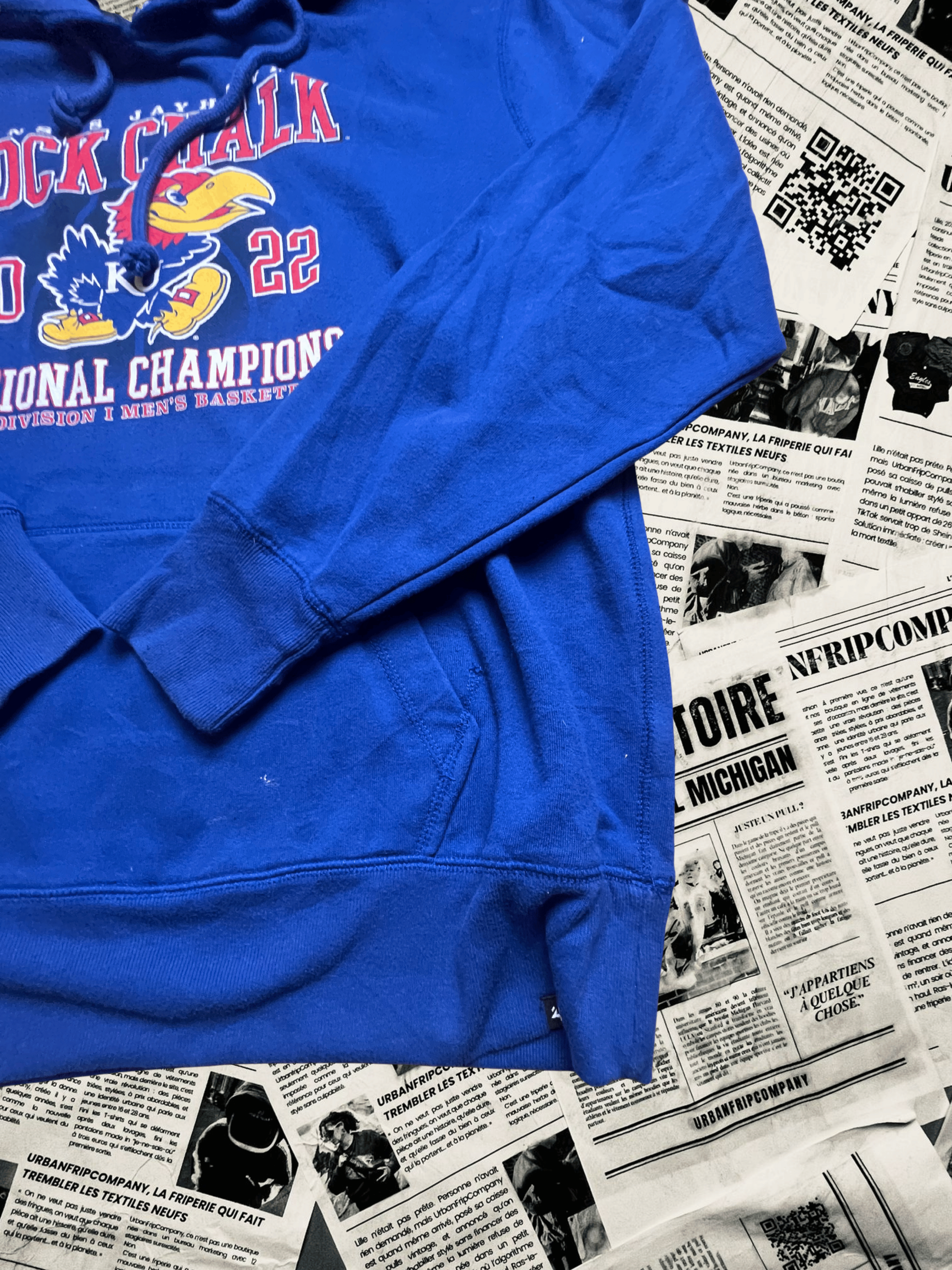 (XL) Pull Universitaire – Style Campus US 90s/2000s | UrbanFripCompany