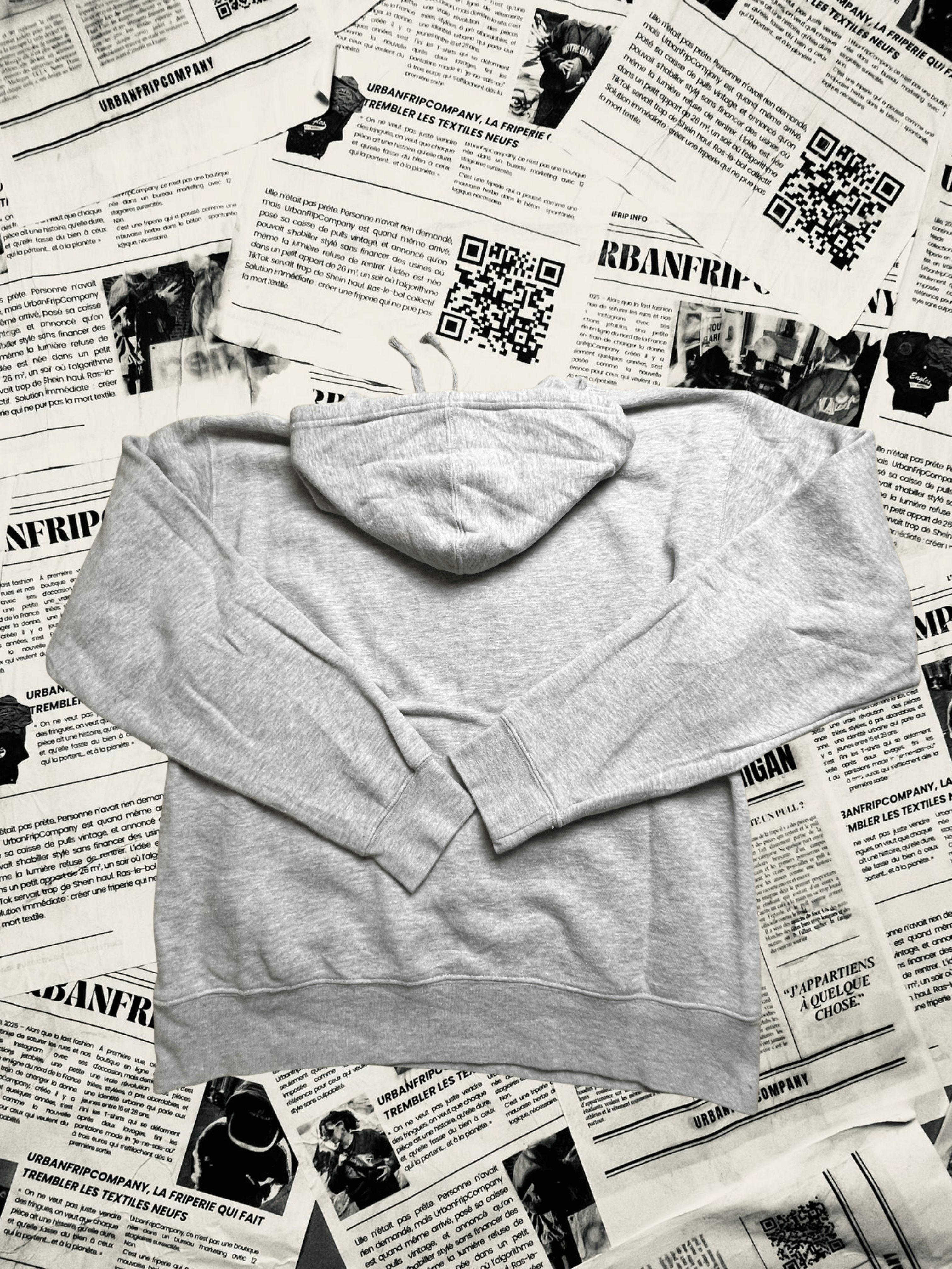 (S) Pull Universitaire – Style Campus US 90s/2000s | UrbanFripCompany