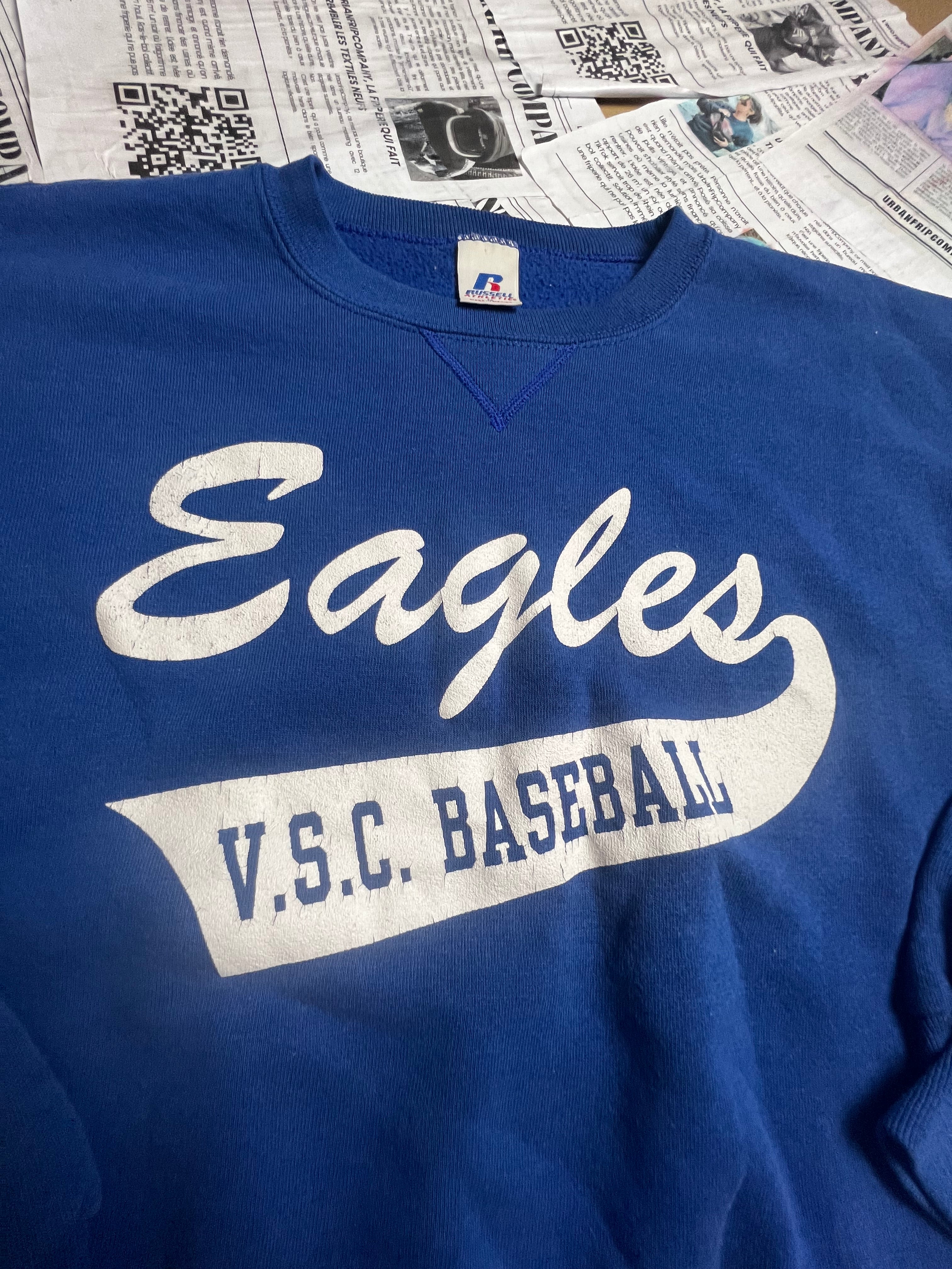 (M) Pull Universitaire – Style Campus US 90s/2000s | UrbanFripCompany