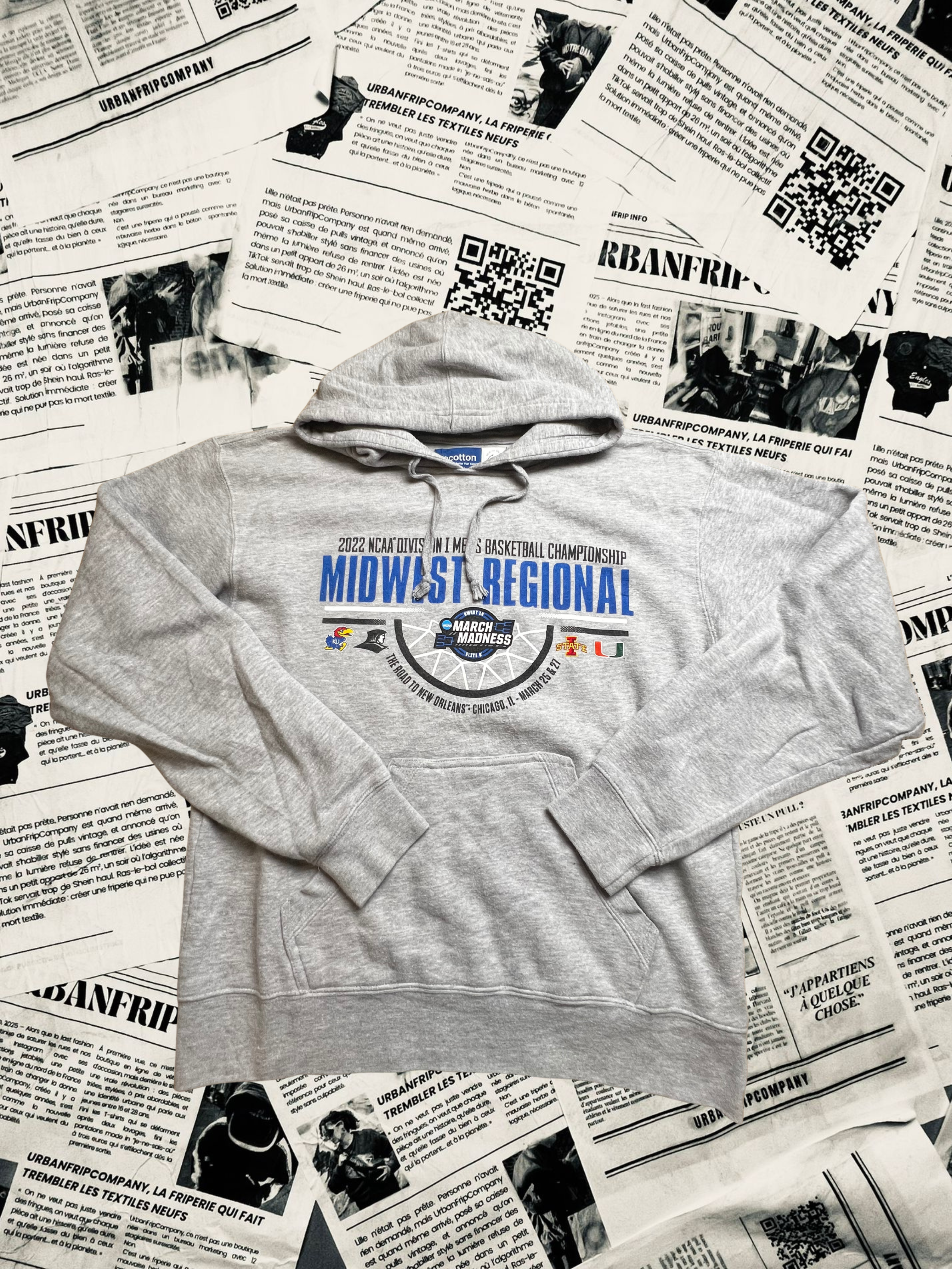 (S) Pull Universitaire – Style Campus US 90s/2000s | UrbanFripCompany