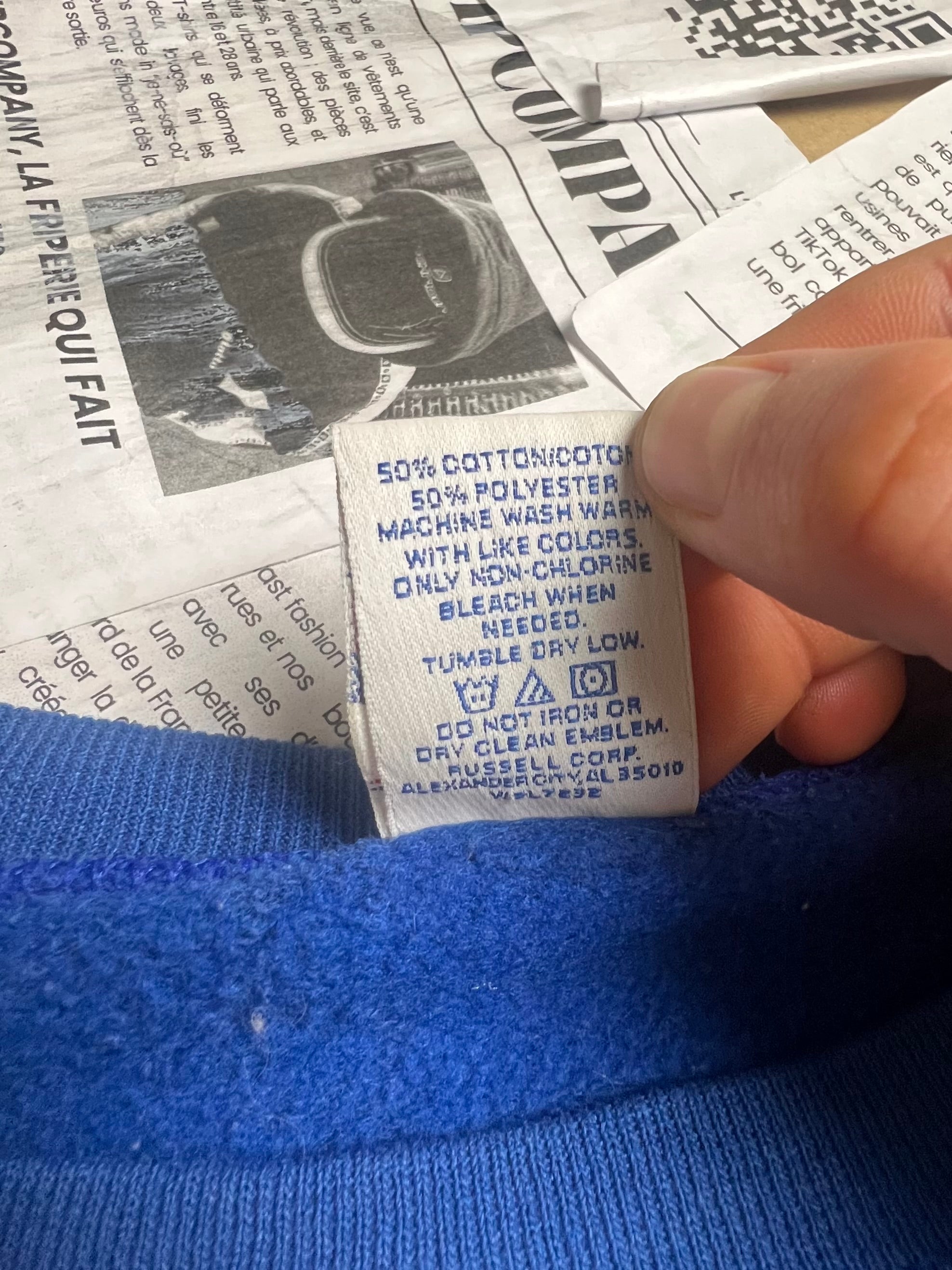 (M) Pull Universitaire – Style Campus US 90s/2000s | UrbanFripCompany