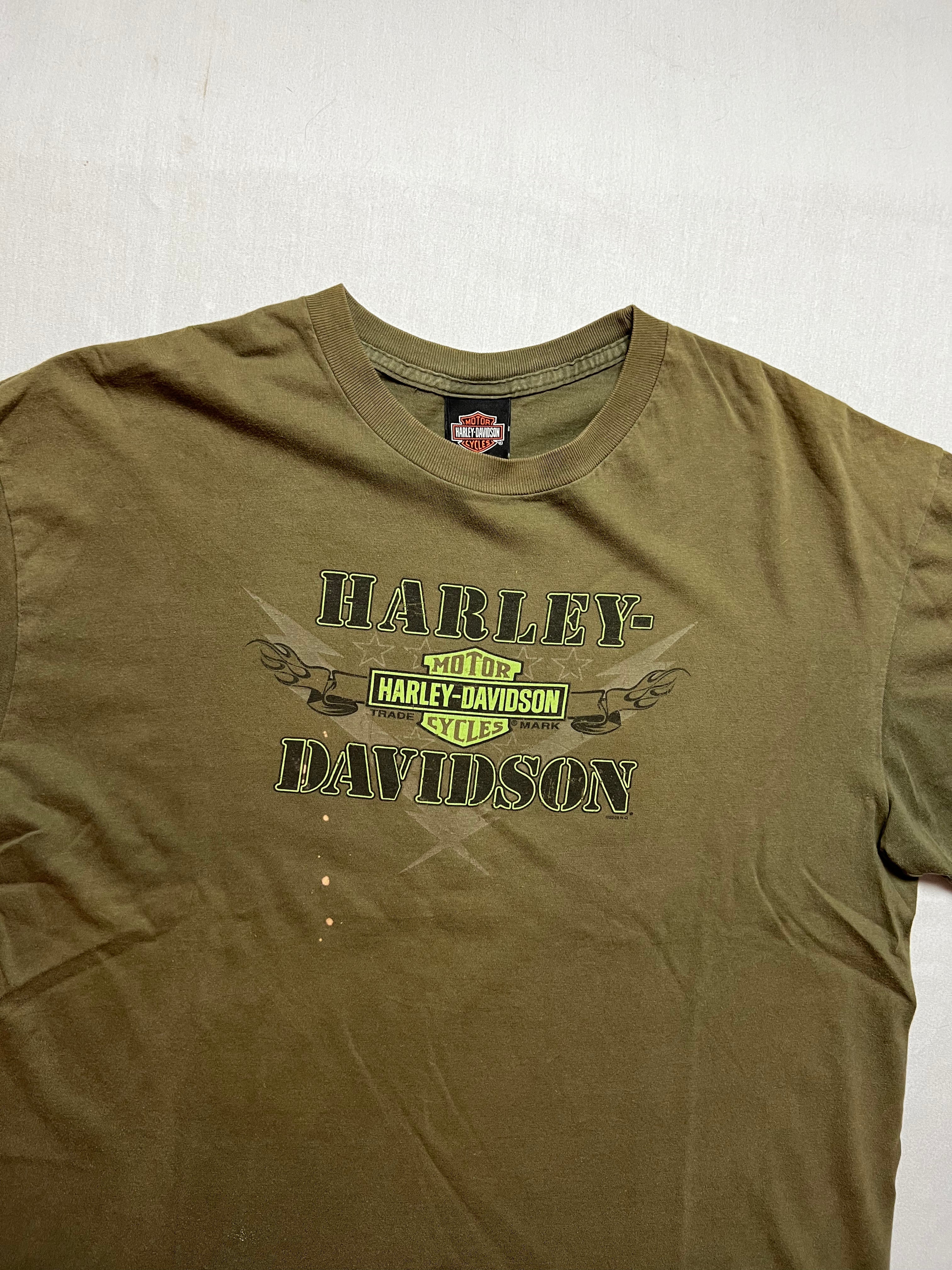 (XL) T-Shirt Harley-Davidson Blue Ridge Hickory North Carolina