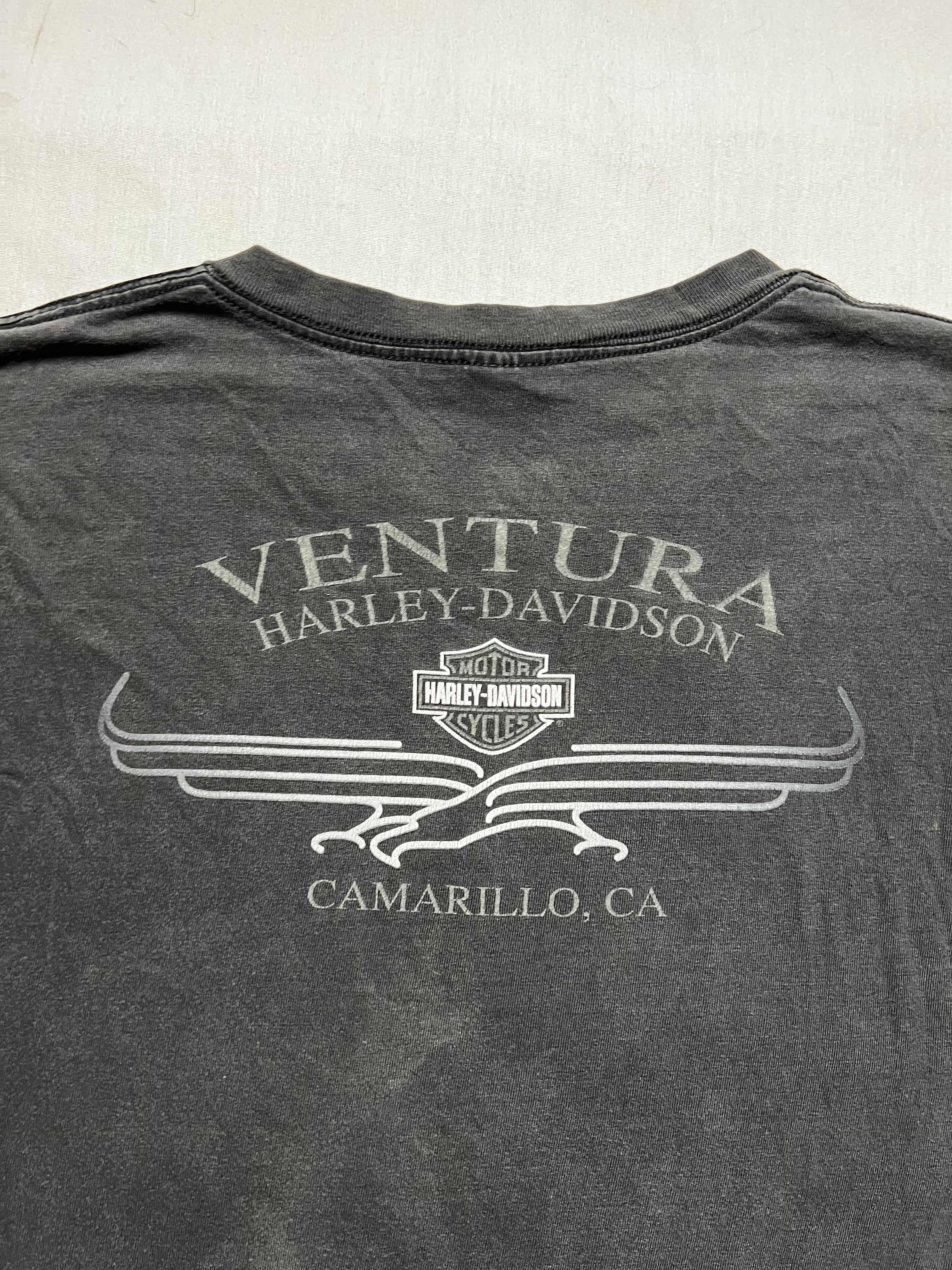 (XL) T-Shirt Harley-Davidson V-Rod Ventura California