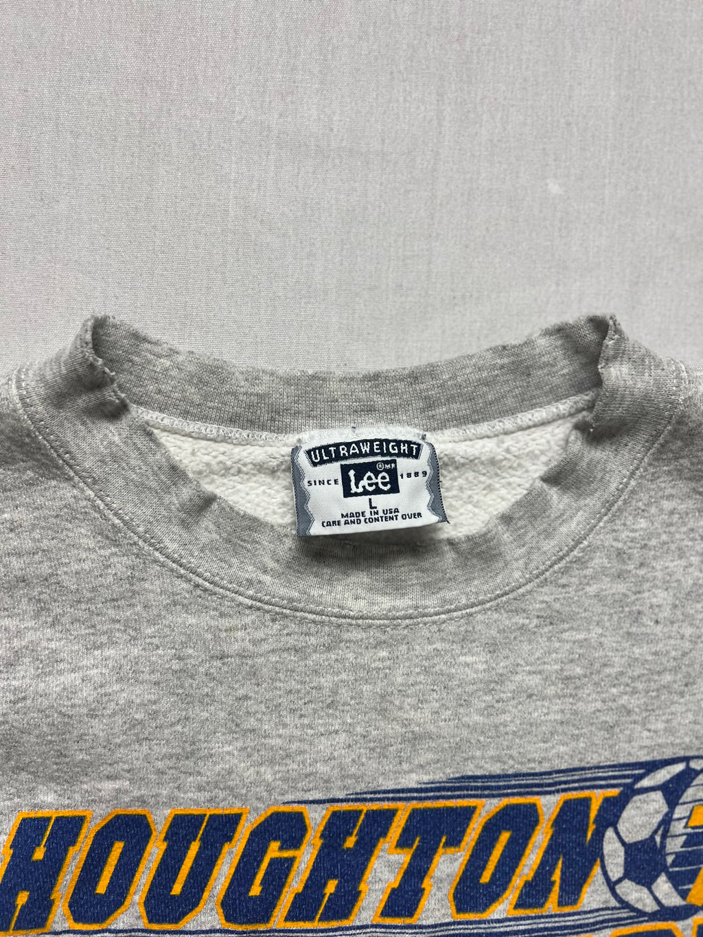 (L) Hoodie crewneck Lee - Houghton college soccer