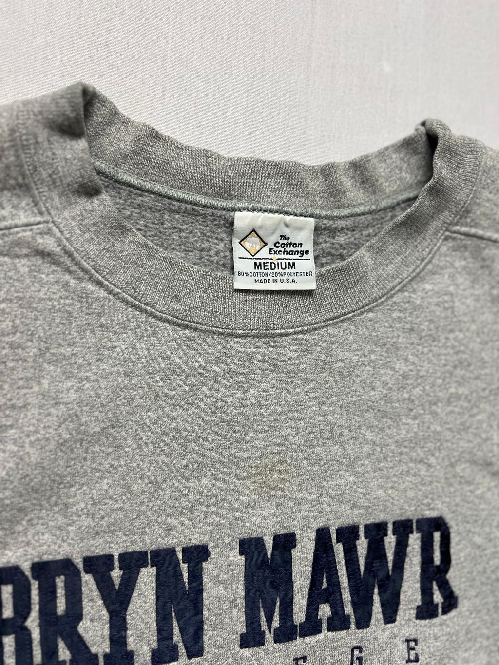 (M) Hoodie crewneck The cotton exchange - BRYN MAWR College