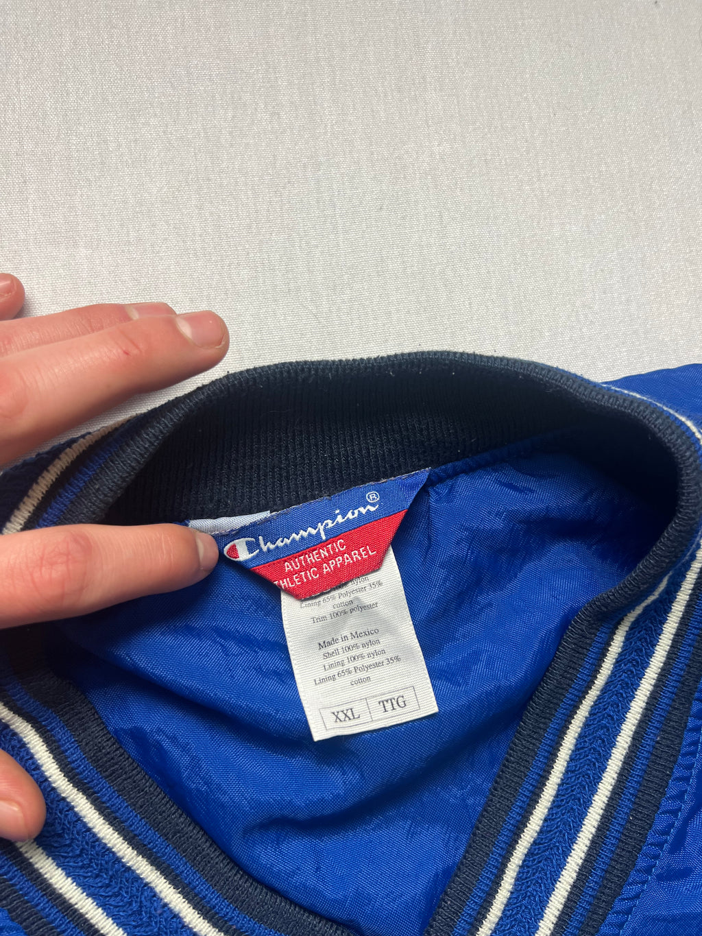 (2XL) Hoodie jersey Champion - 00s