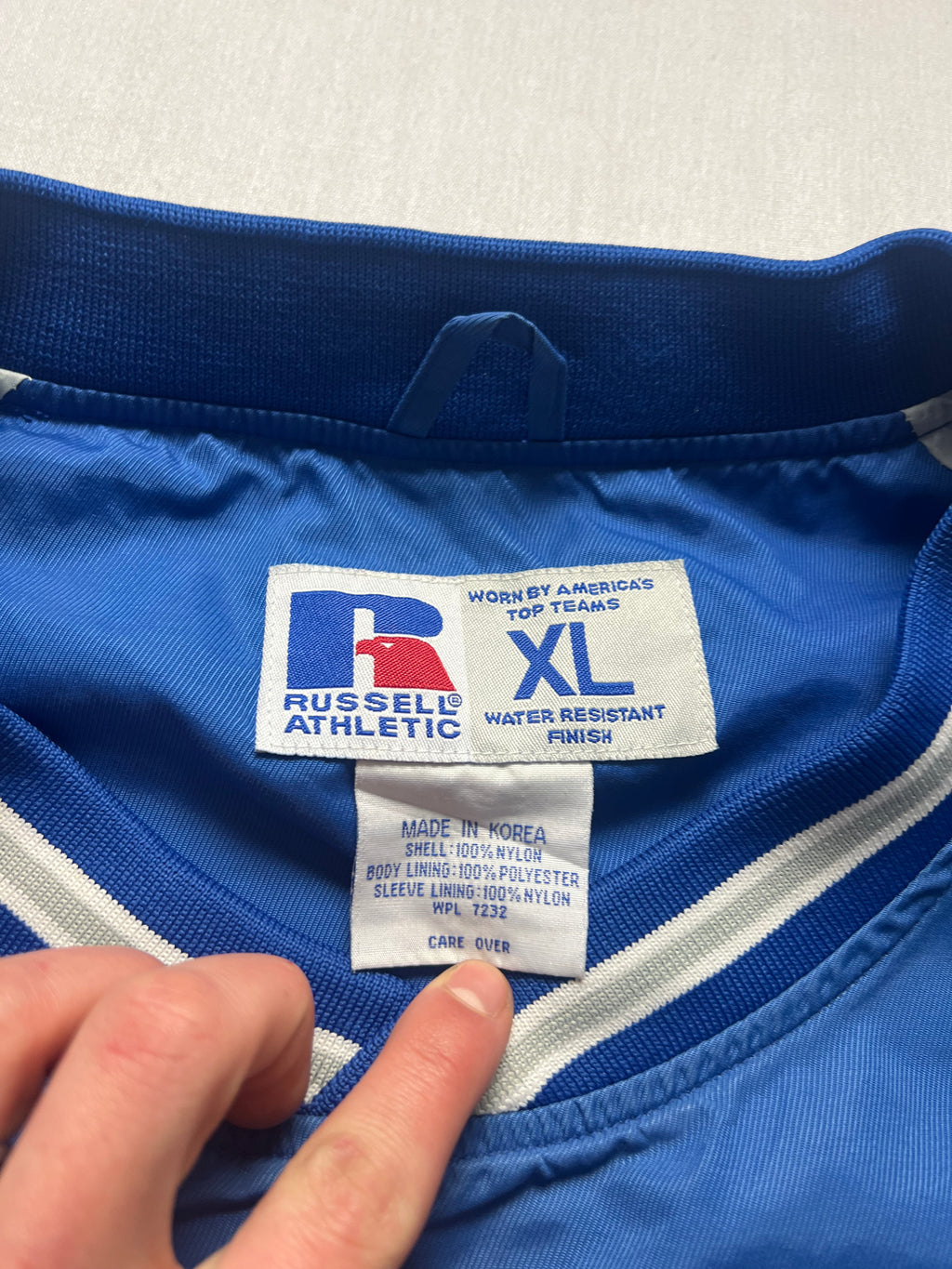 (XL) Hoodie jersey Russell Athletics - Vintage 90s - Cros-Lex softball