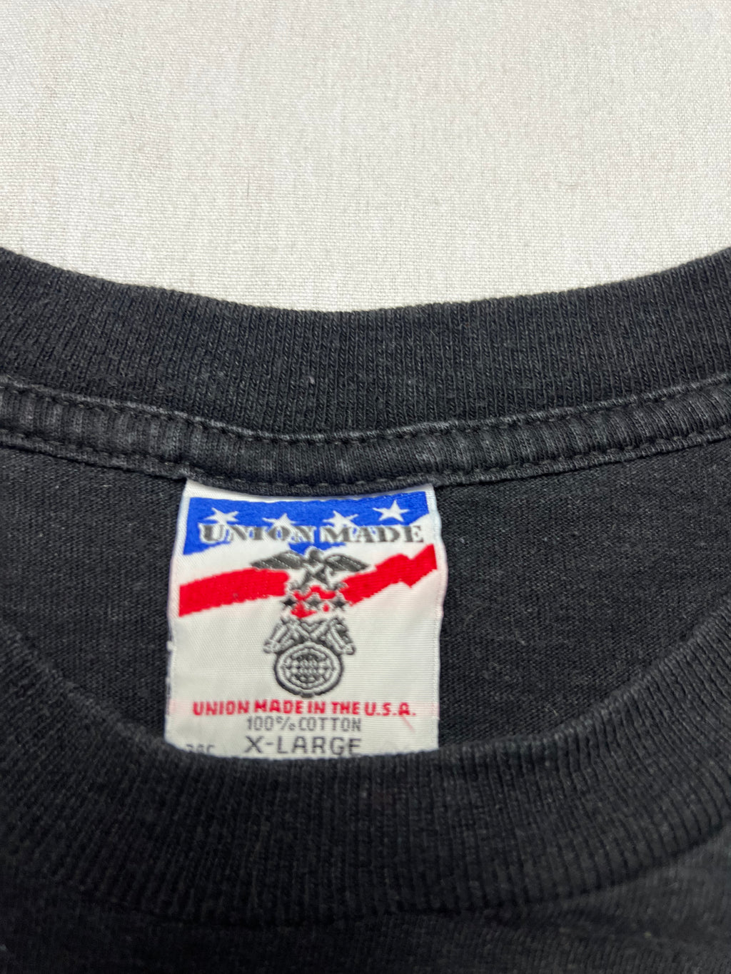(XL) T-shirt IBEW Local 426 100th Anniversary 2016 Noir Made in USA