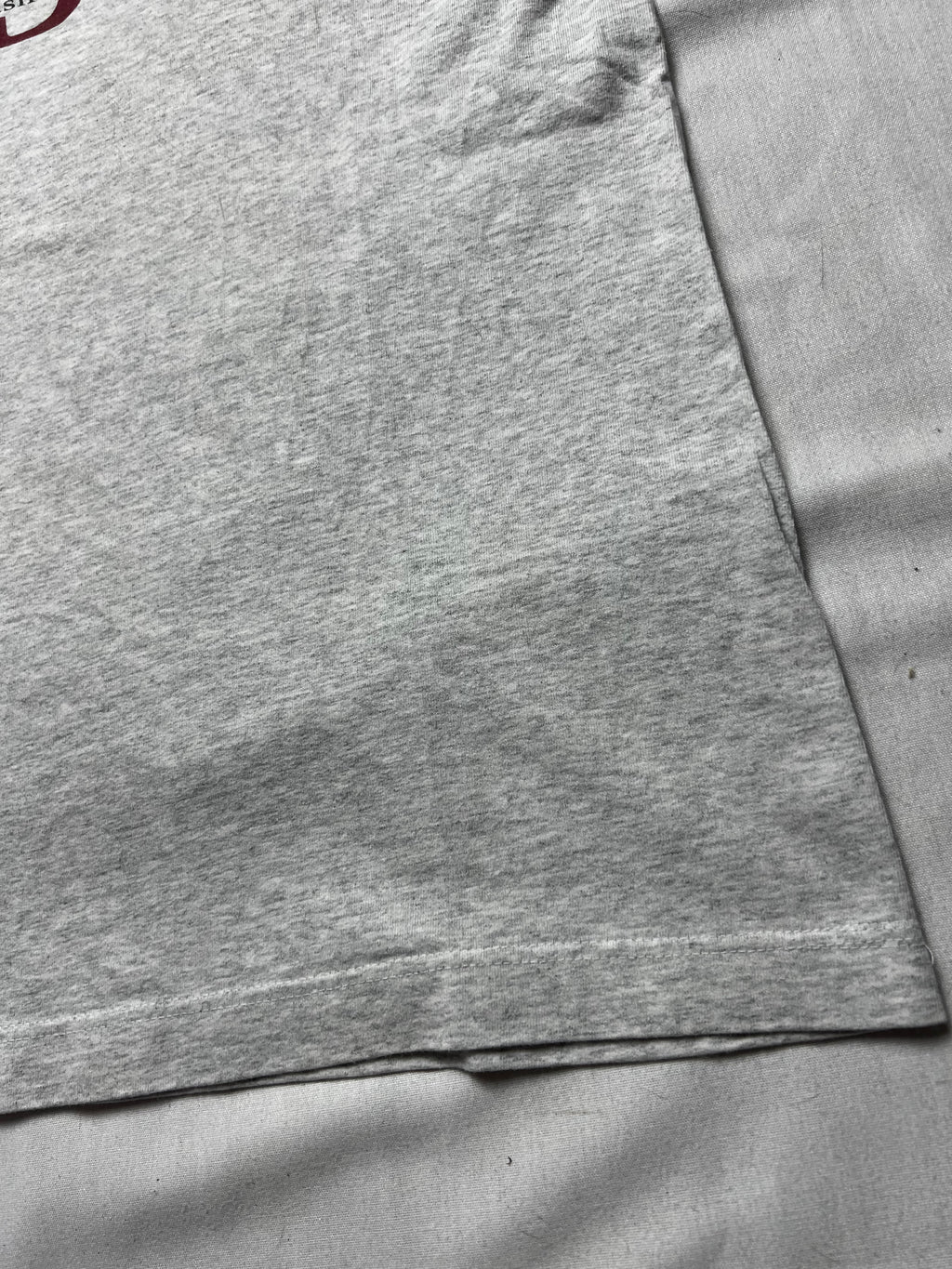 (L) T-shirt Minneapolis Business College MBC Vintage Gris