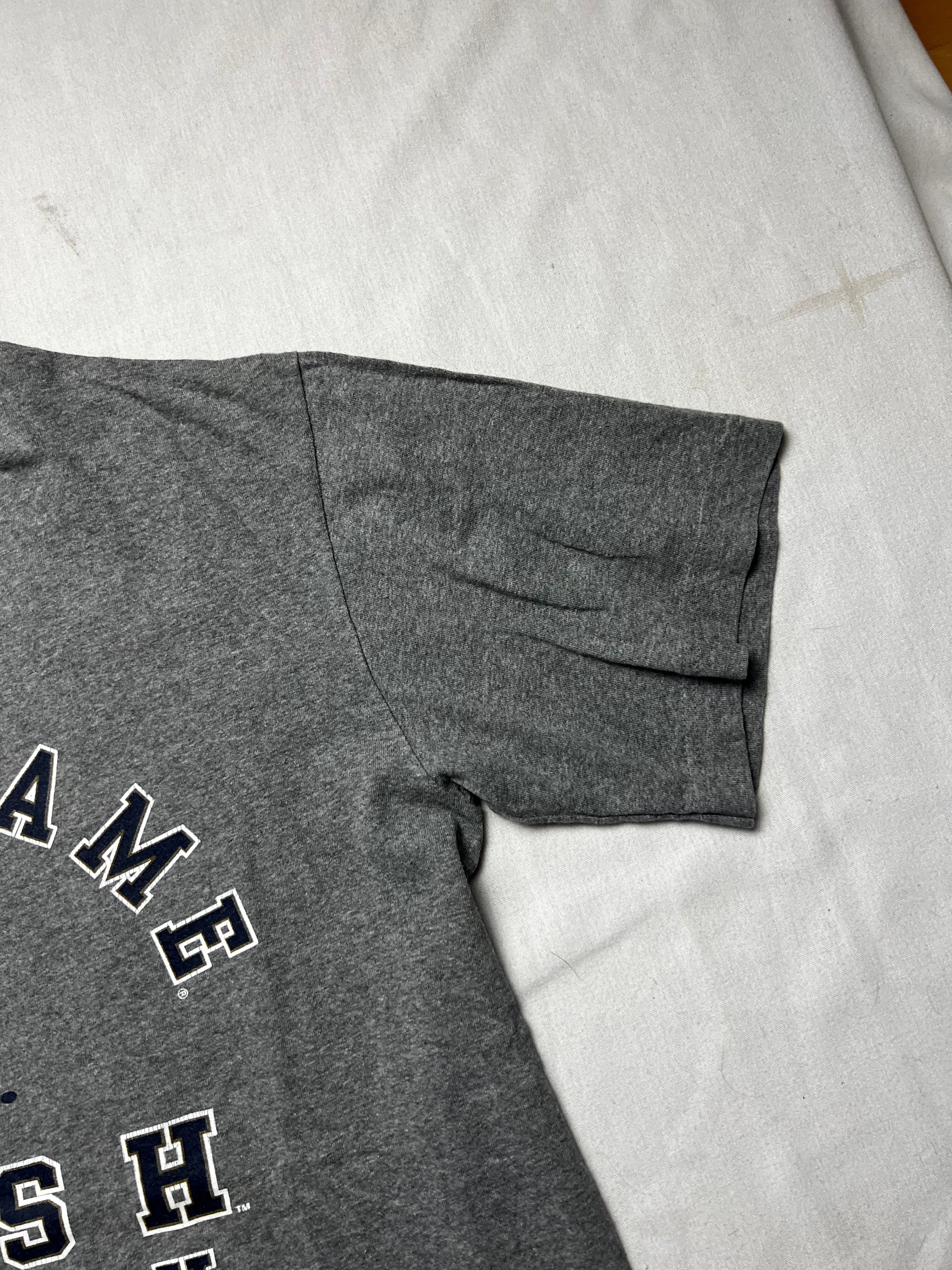 (M) T-shirt Notre Dame Fighting Irish Hockey Jansport Gris