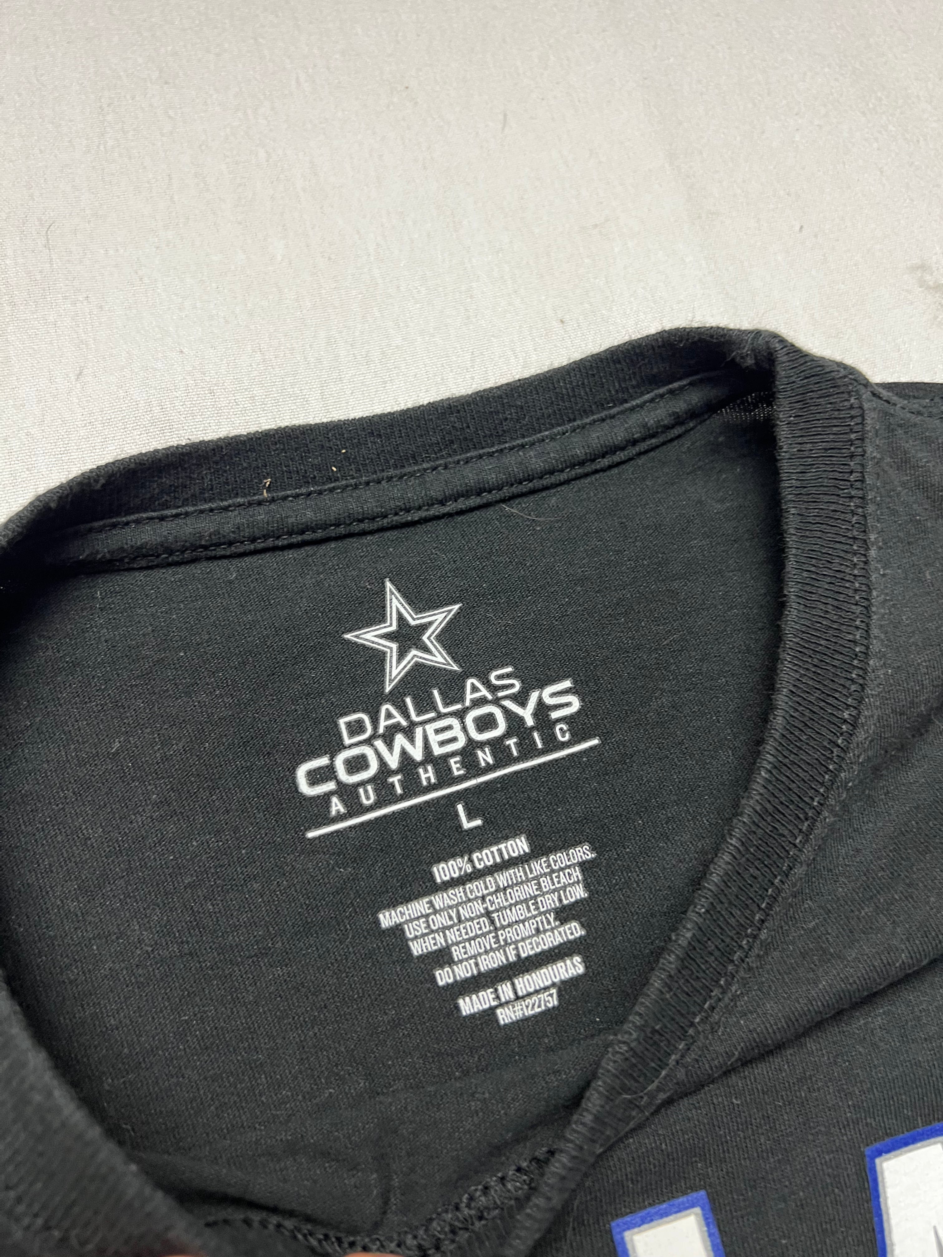 (L) T-shirt Dallas Cowboys NFL Noir