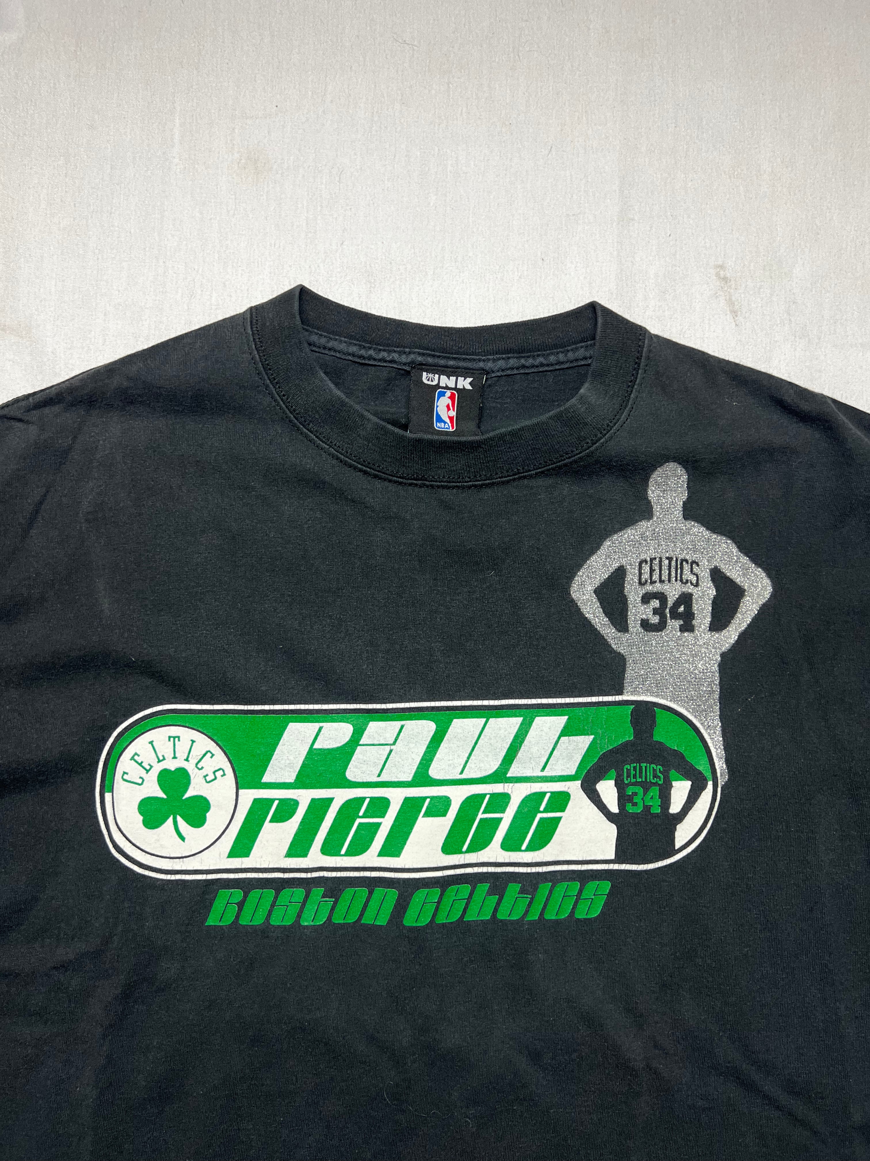 (XL) T-shirt Boston Celtics Paul Pierce #34 NBA Noir