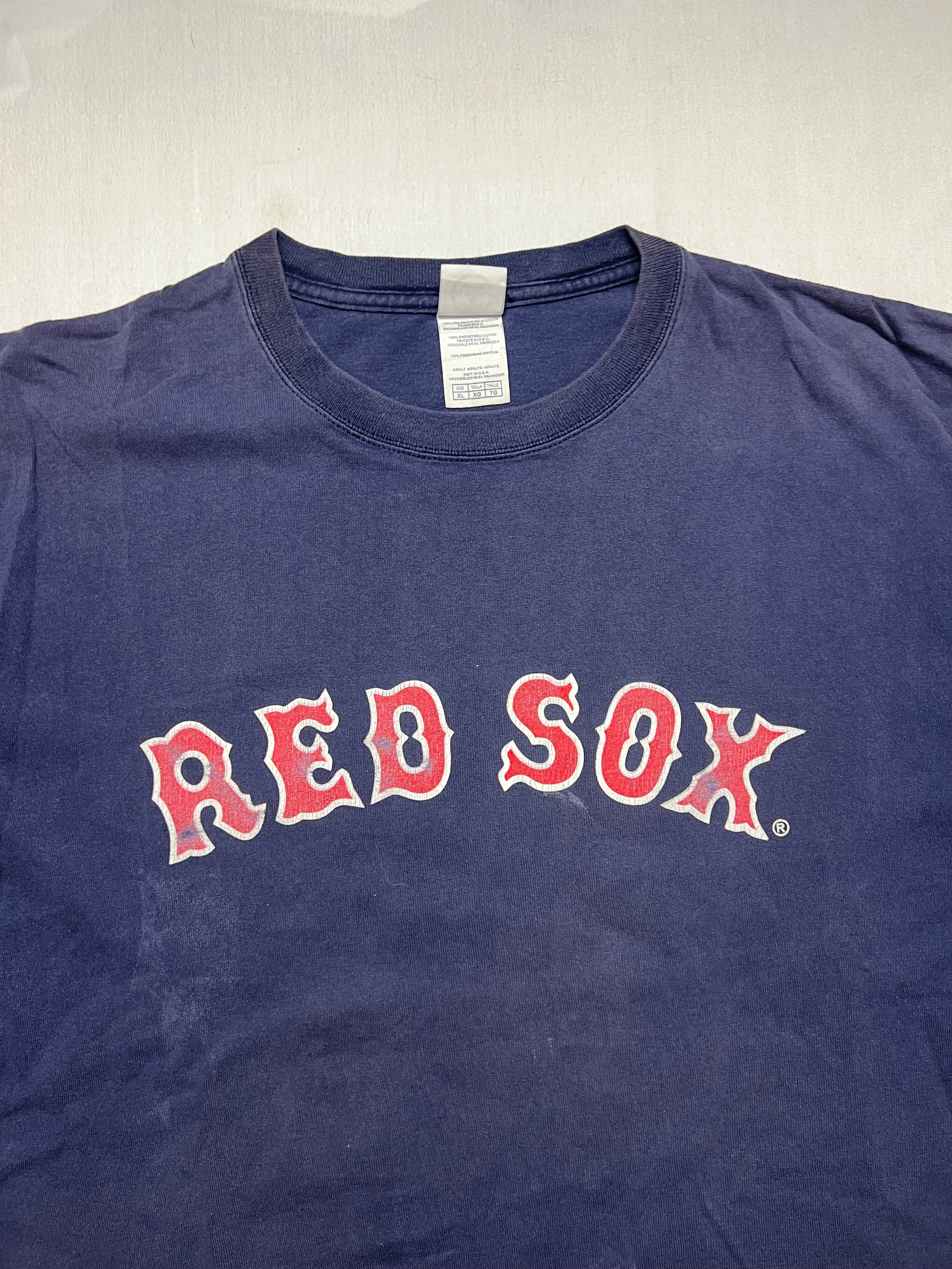 (XL) T-shirt Boston Red Sox MLB Peoria #15 Bleu