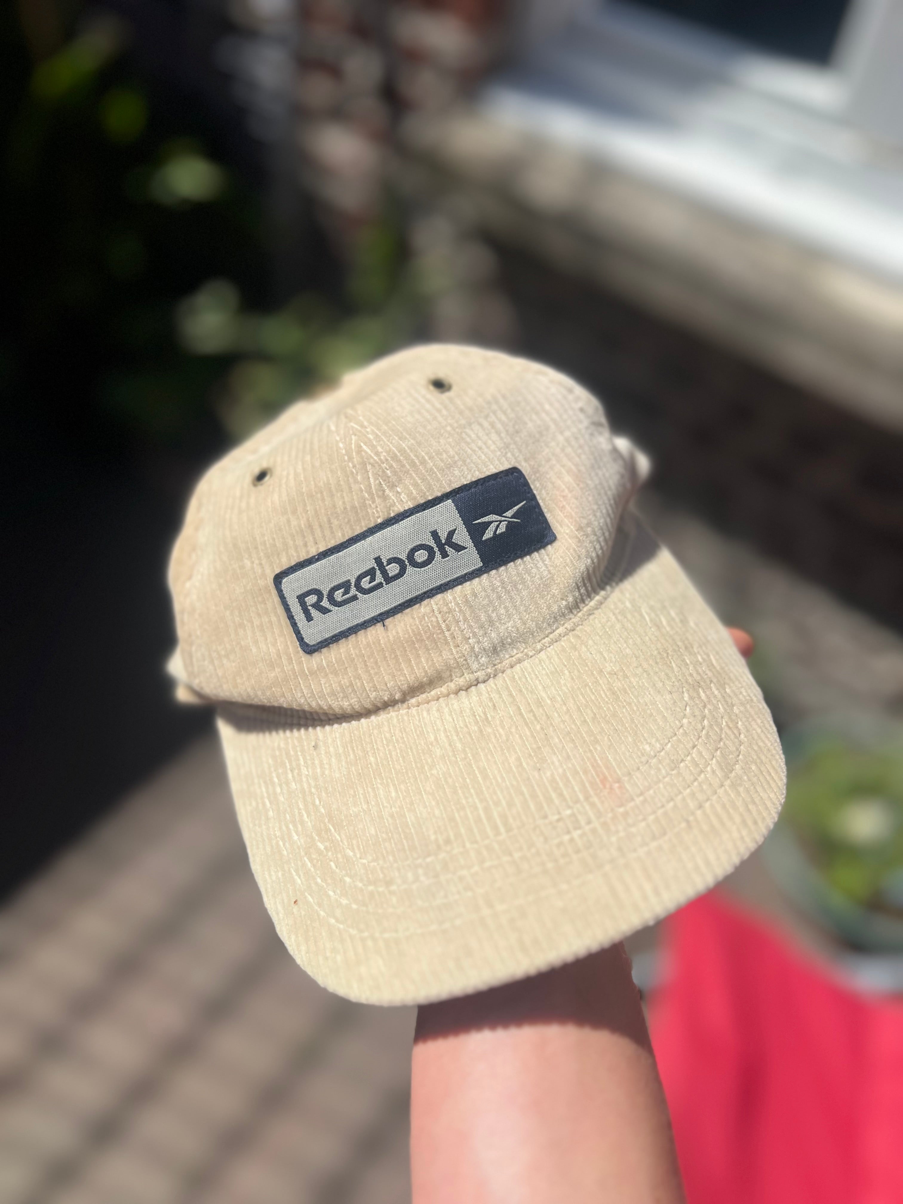 Casquette Reebok Beige Velours