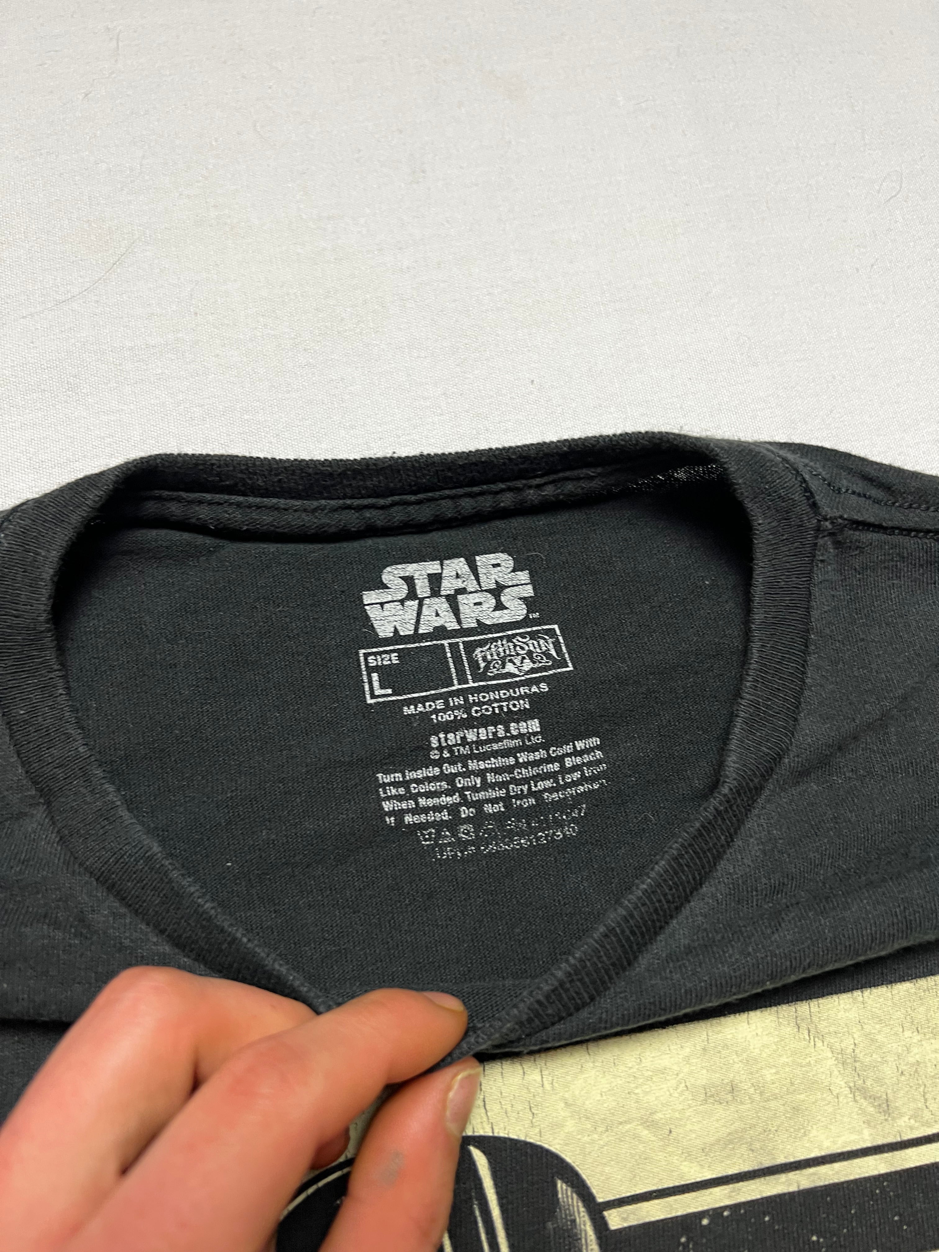 (L) T-shirt Star Wars Noir
