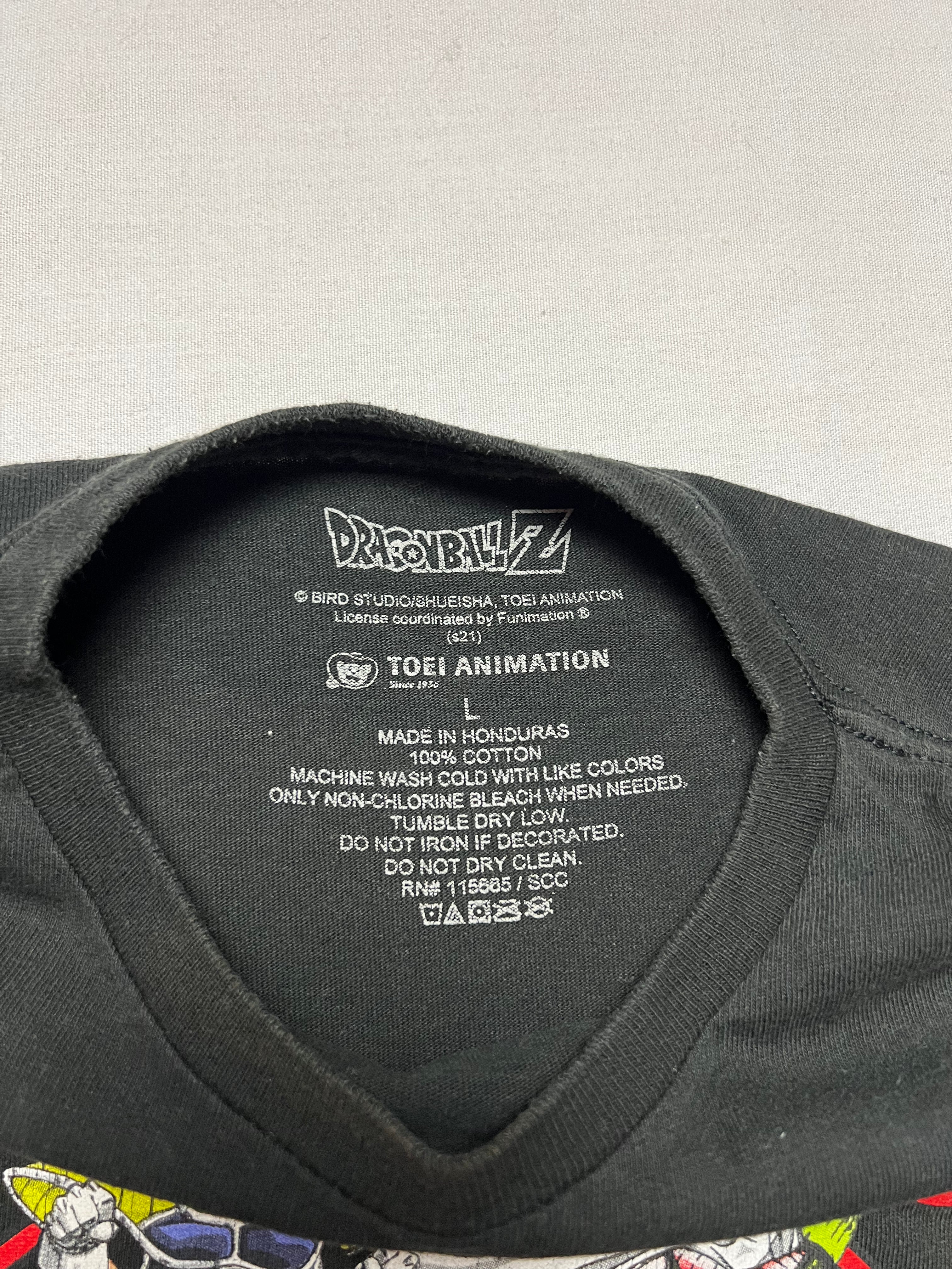 (L) T-shirt Dragon Ball Z Noir
