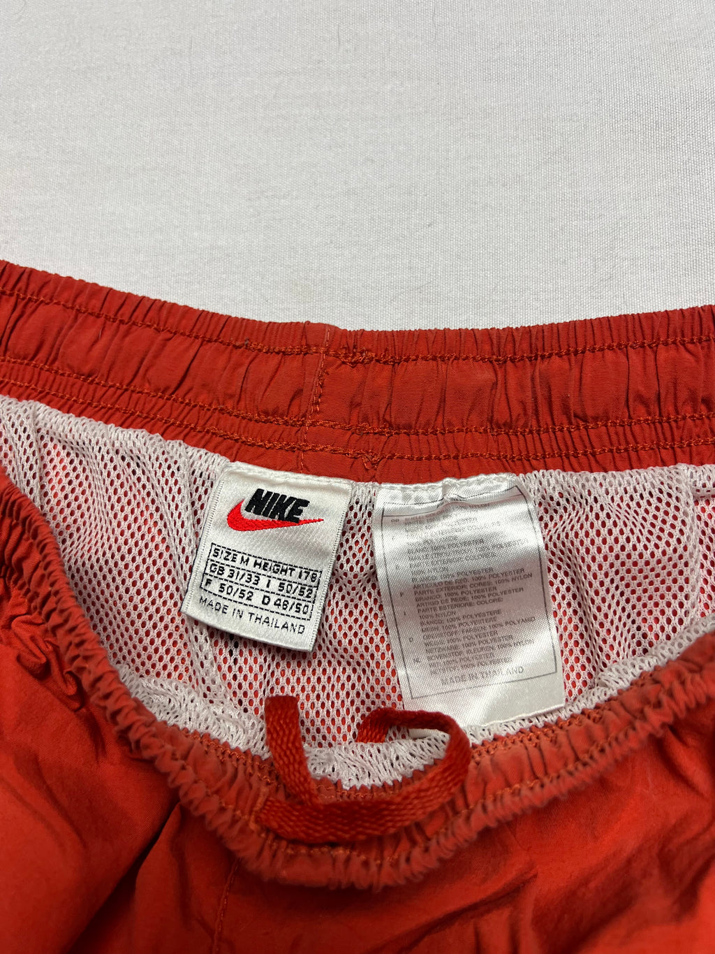 (M) Short de Bain Nike Orange