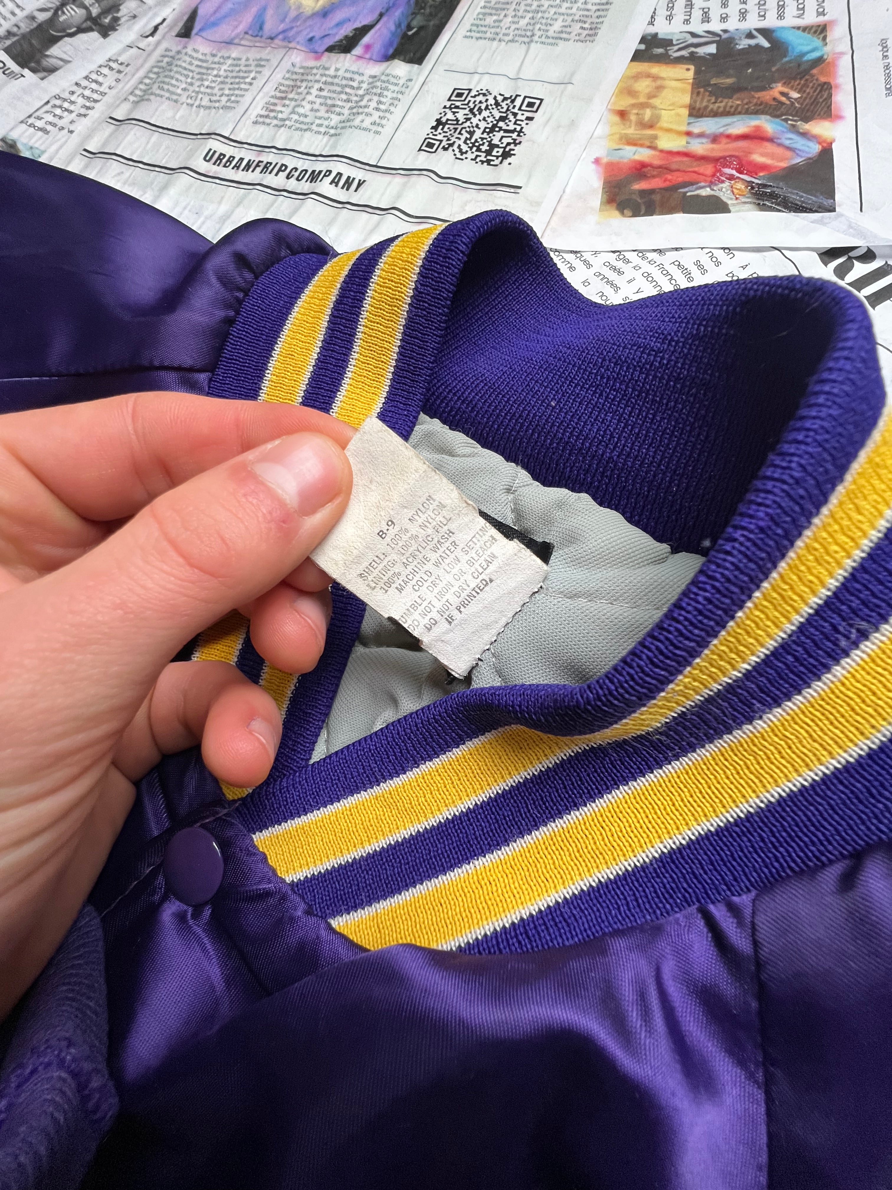 (L) Varsity Jacket 100% Made in USA – Veste Universitaire Vintage – Letterman Jacket - Urbanfripcompany