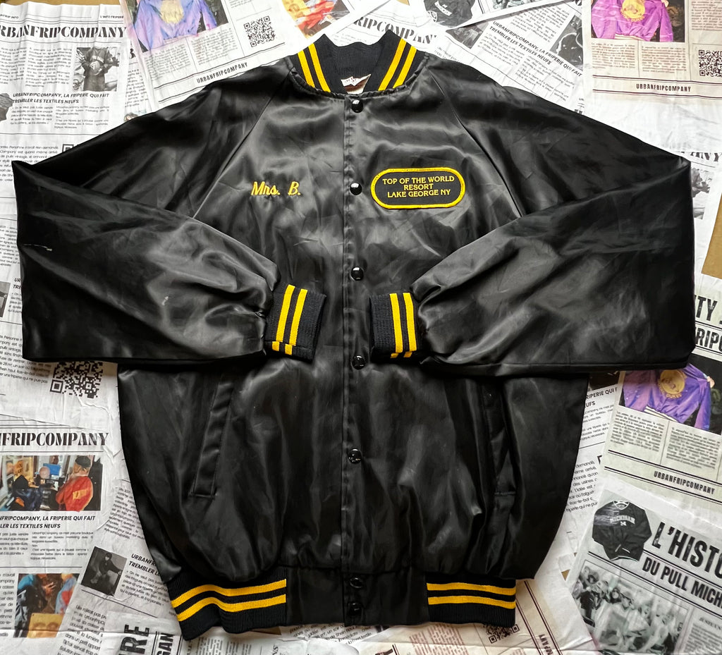 (L) Varsity Jacket 100% Made in USA – Veste Universitaire Vintage – Letterman Jacket - Urbanfripcompany