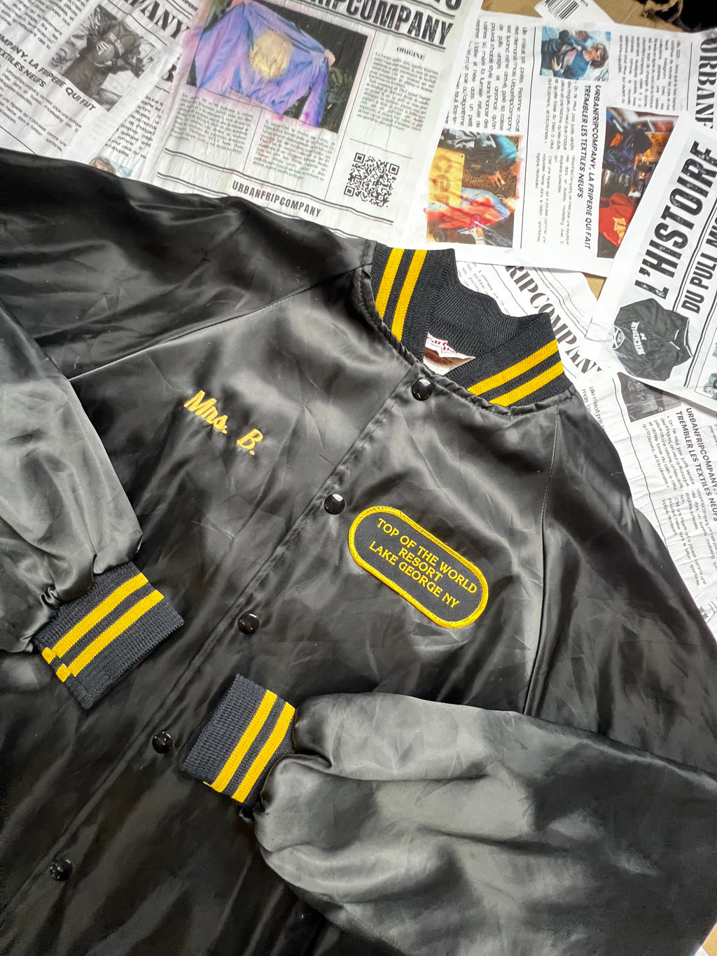 (L) Varsity Jacket 100% Made in USA – Veste Universitaire Vintage – Letterman Jacket - Urbanfripcompany