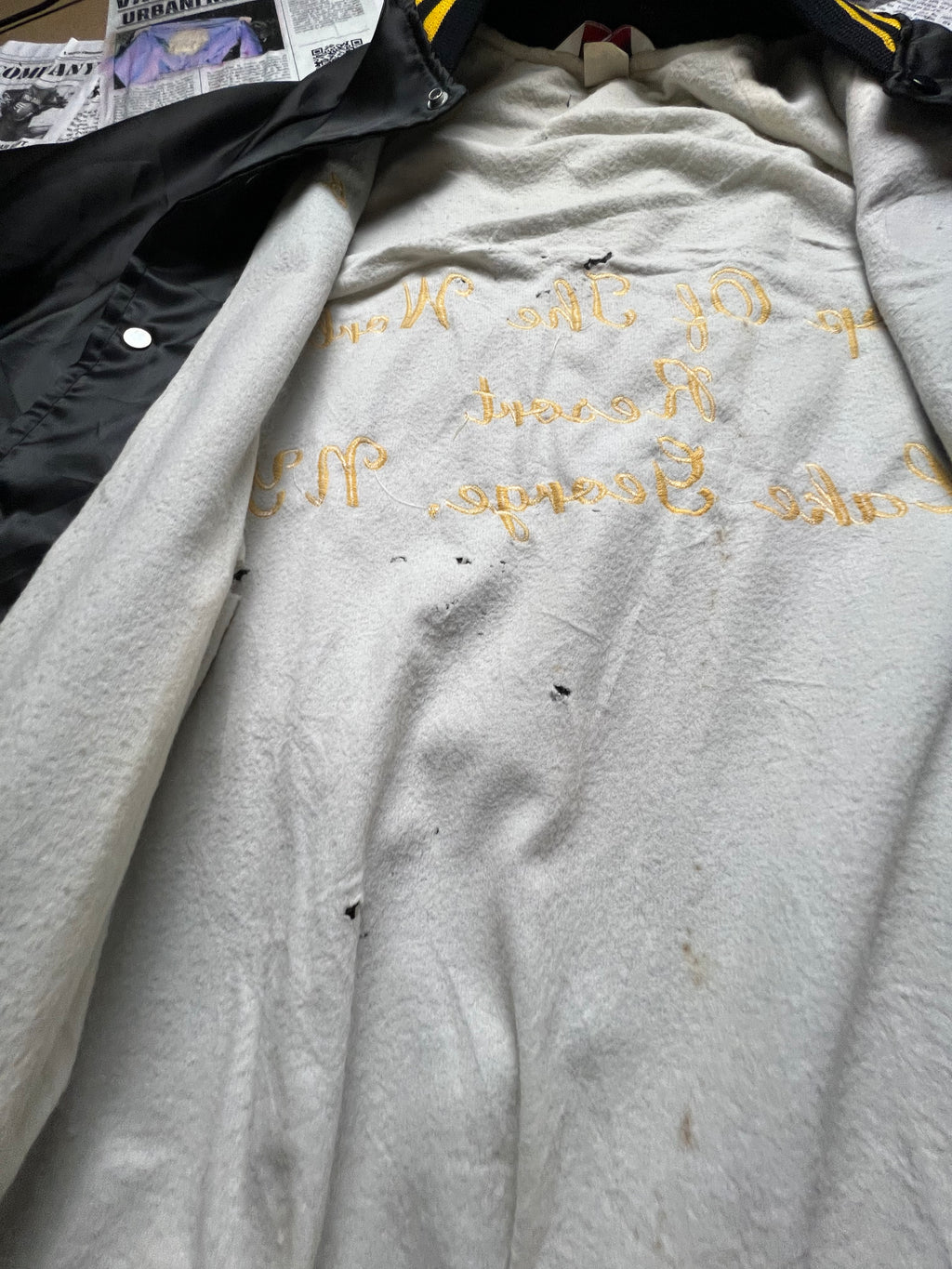 (L) Varsity Jacket 100% Made in USA – Veste Universitaire Vintage – Letterman Jacket - Urbanfripcompany