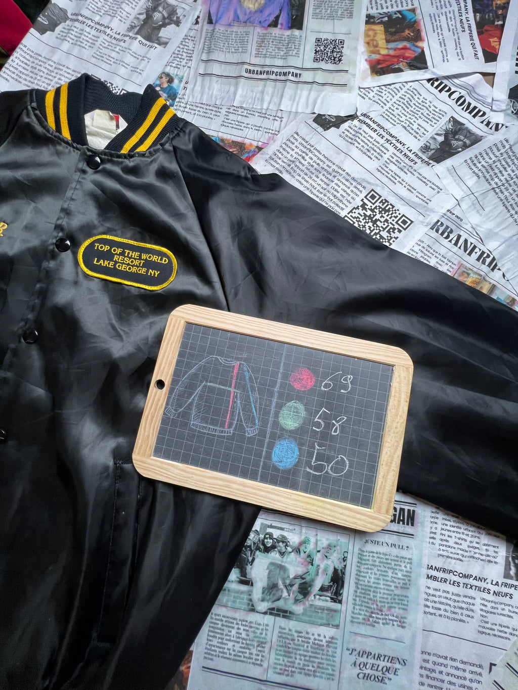 (L) Varsity Jacket 100% Made in USA – Veste Universitaire Vintage – Letterman Jacket - Urbanfripcompany