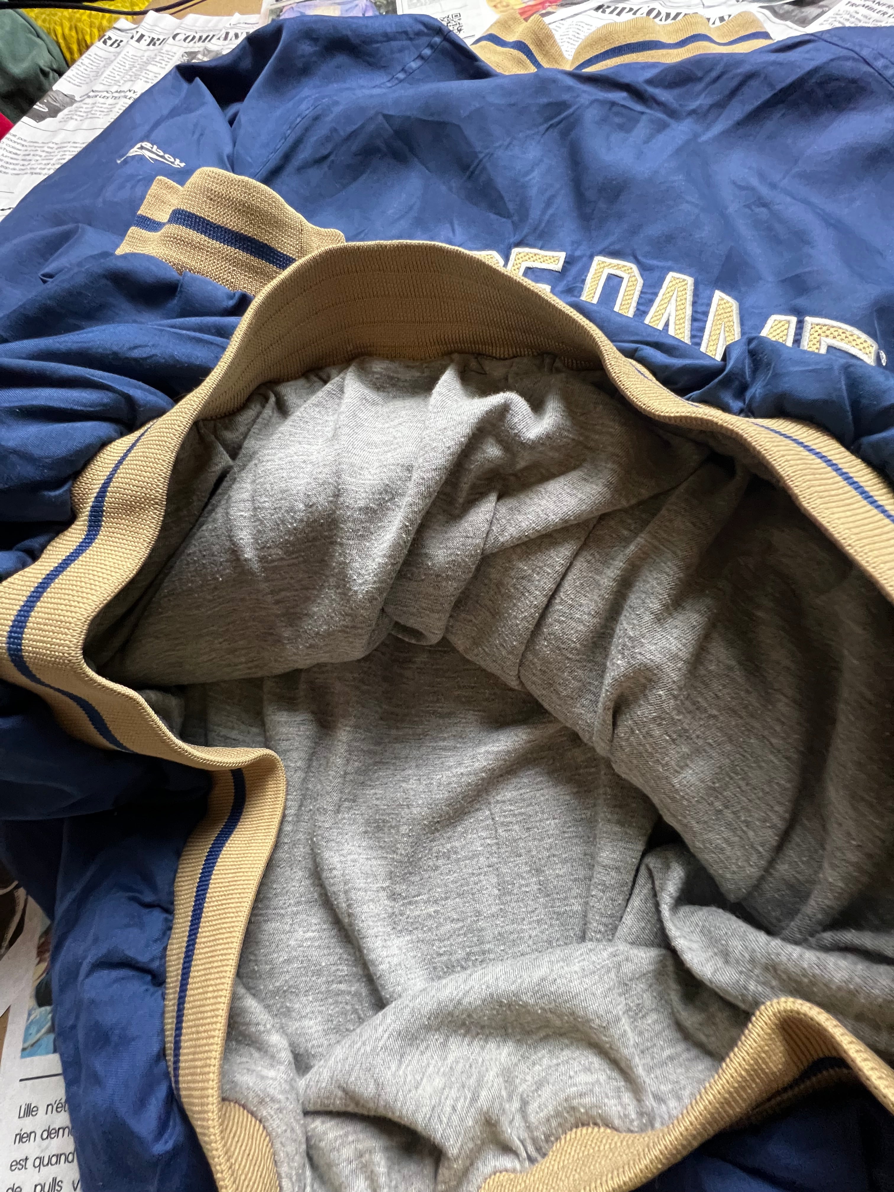 (XL) Veste Sport Vintage USA – Jacket Football Université – Track Jacket – Oversize Rare