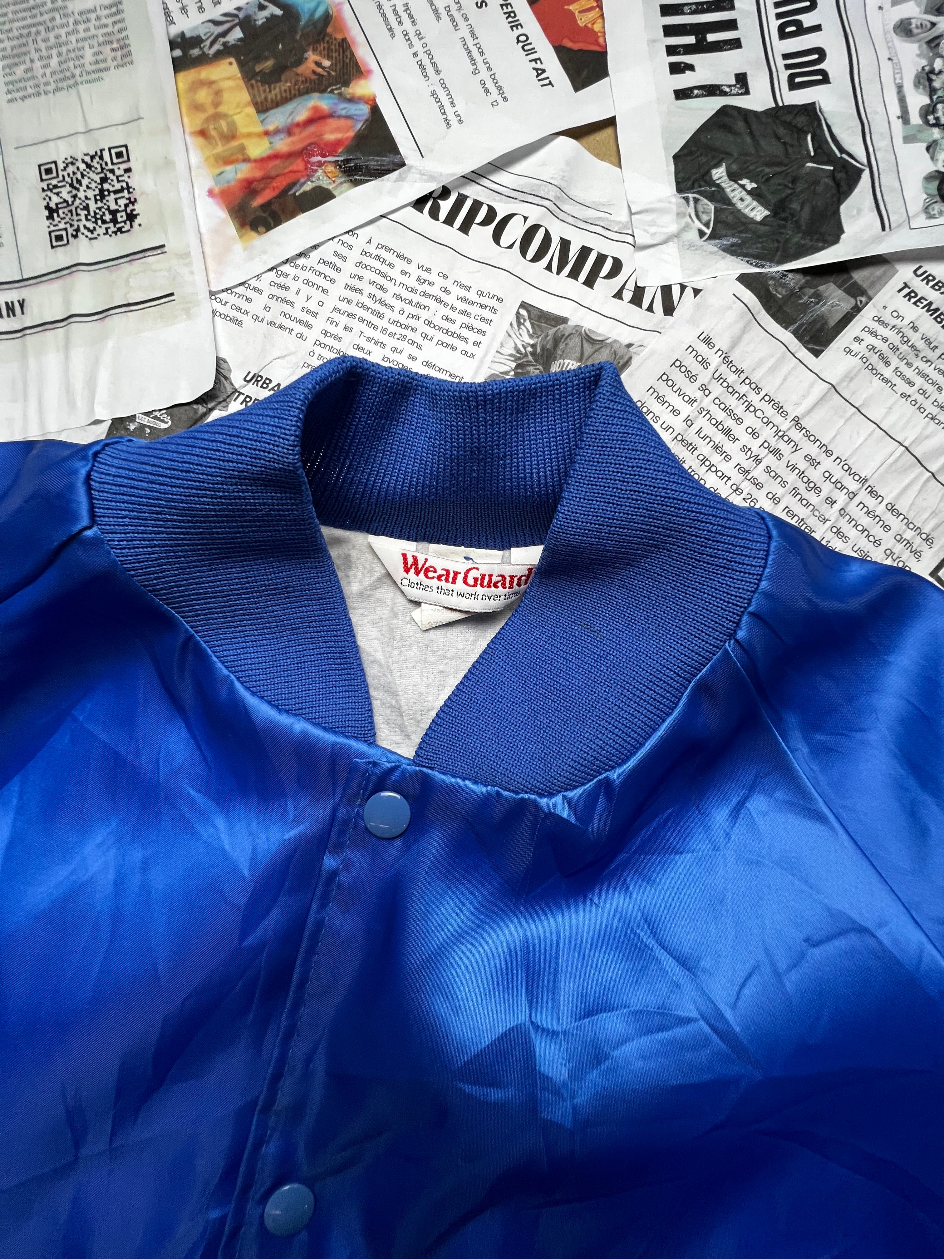 (L) Varsity Jacket 100% Made in USA – Veste Universitaire Vintage – Letterman Jacket - Urbanfripcompany