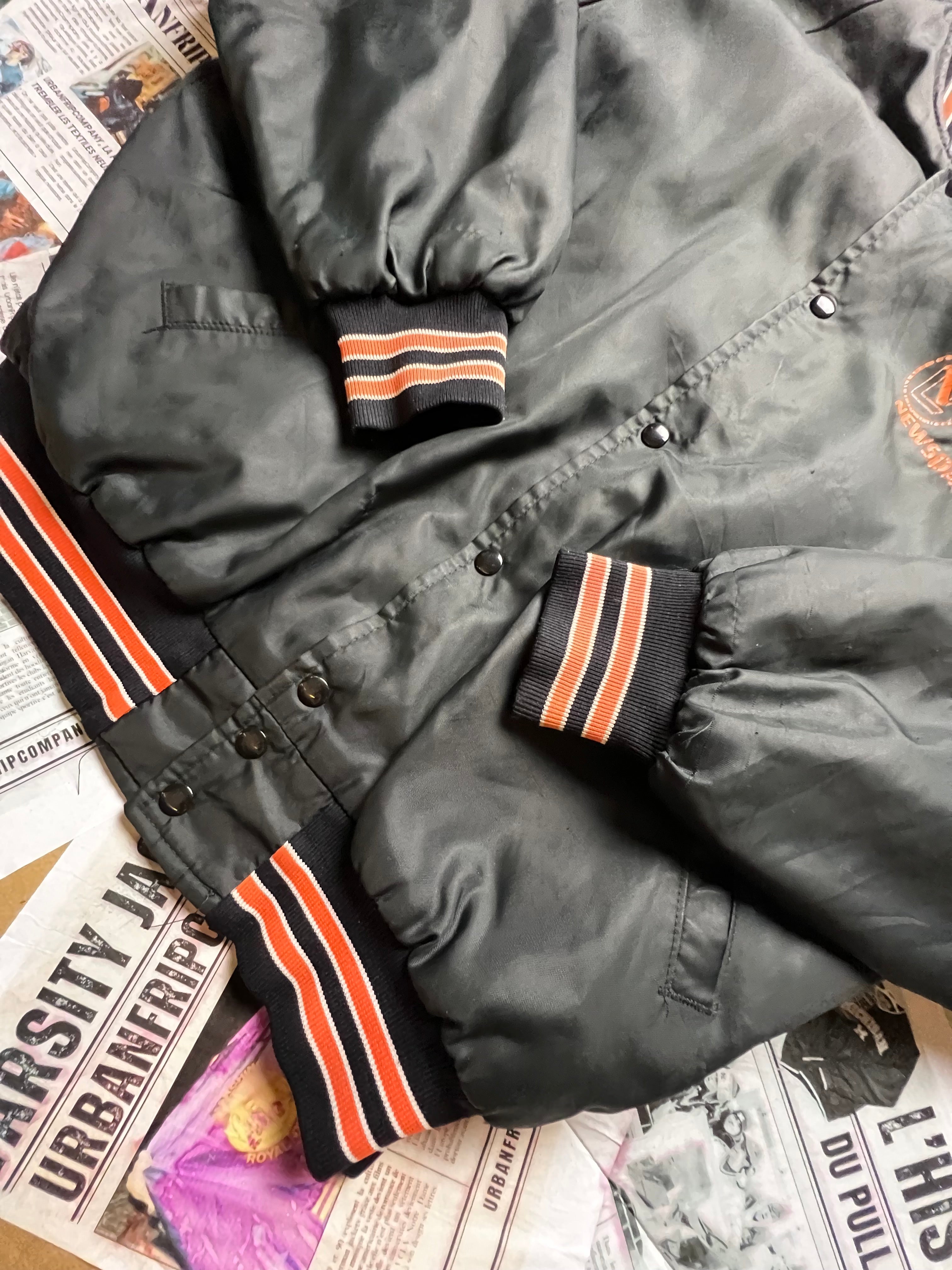 (XL) Varsity Jacket 100% Made in USA – Veste Universitaire Vintage – Letterman Jacket - Urbanfripcompany