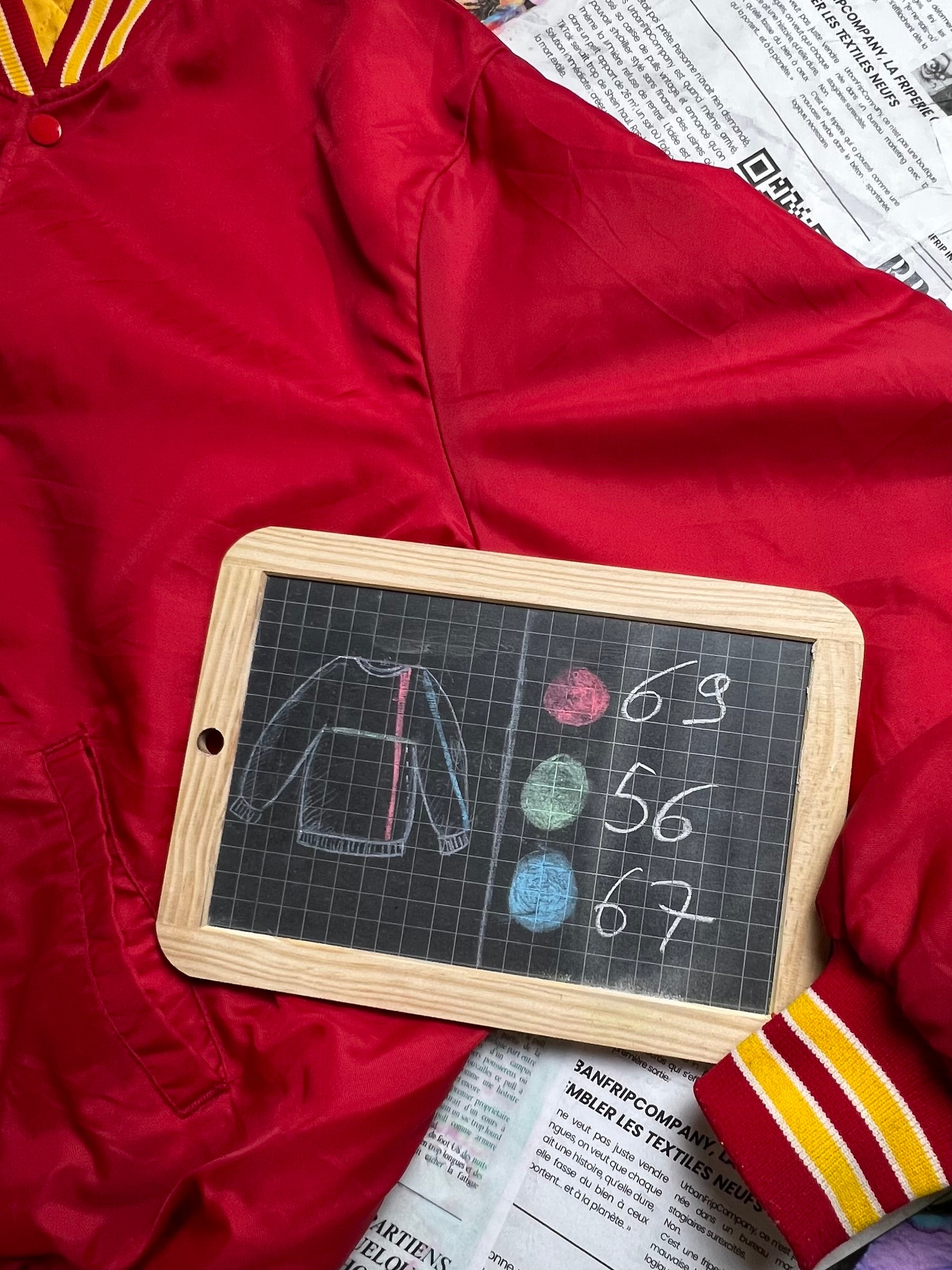 (L) Varsity Jacket 100% Made in USA – Veste Universitaire Vintage – Letterman Jacket - Urbanfripcompany