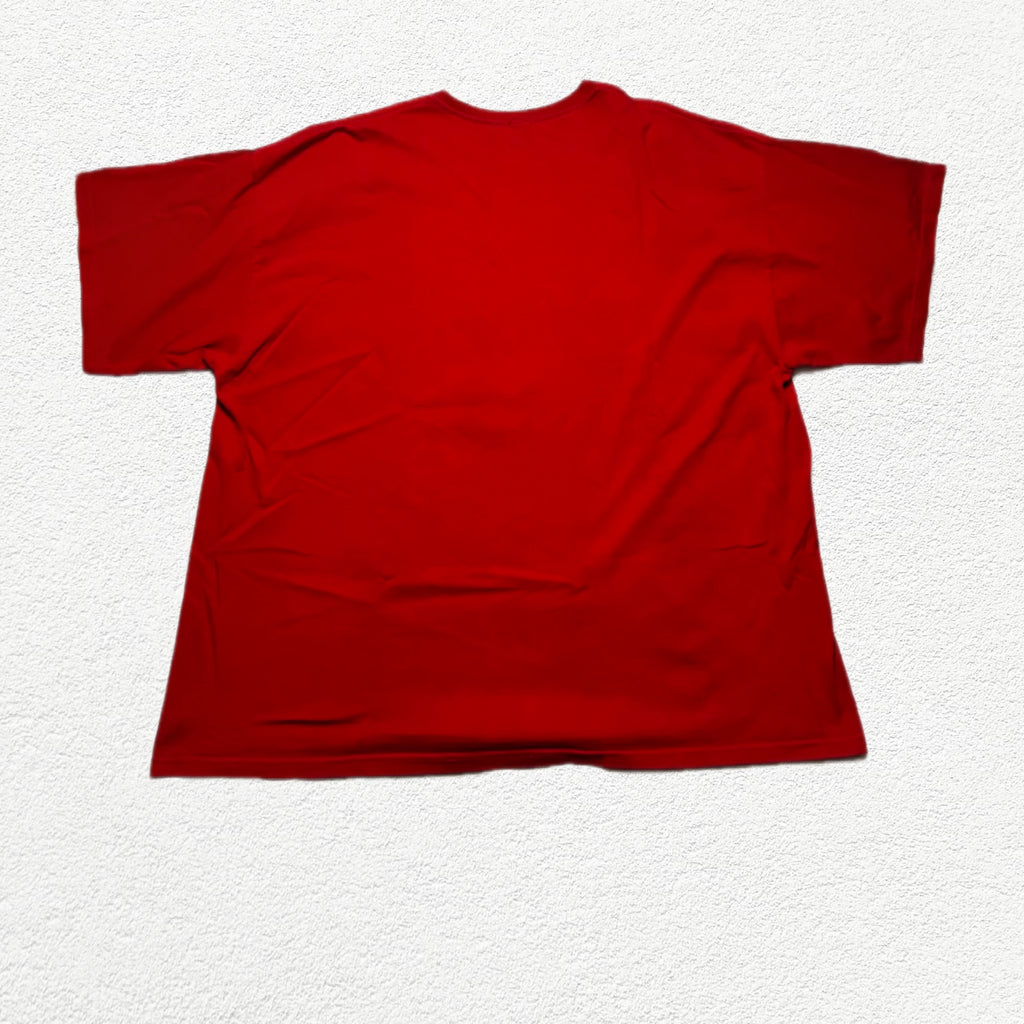 (2XL) T-shirt Snoopy Christmas Peanuts Rouge