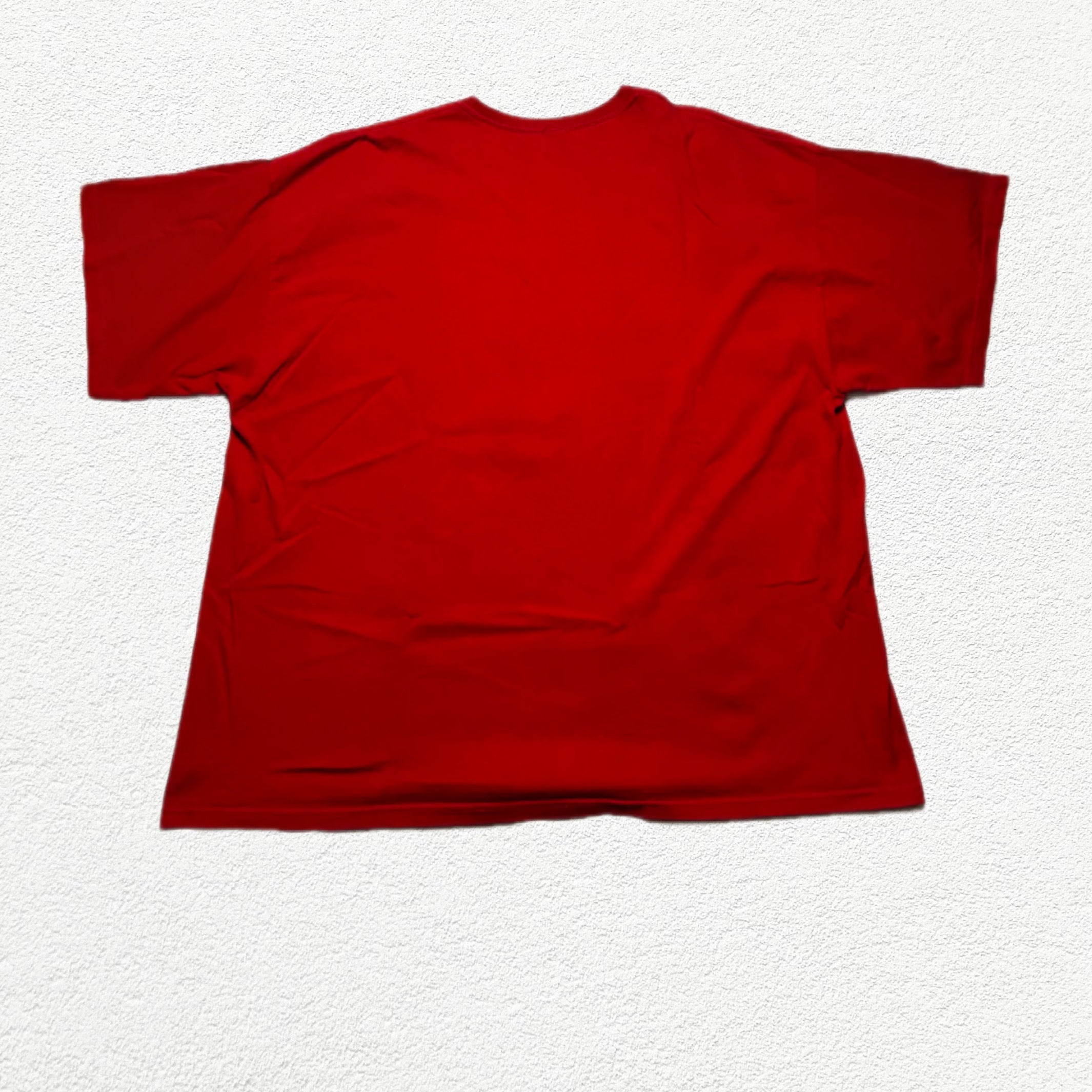 (2XL) T-shirt Snoopy Christmas Peanuts Rouge