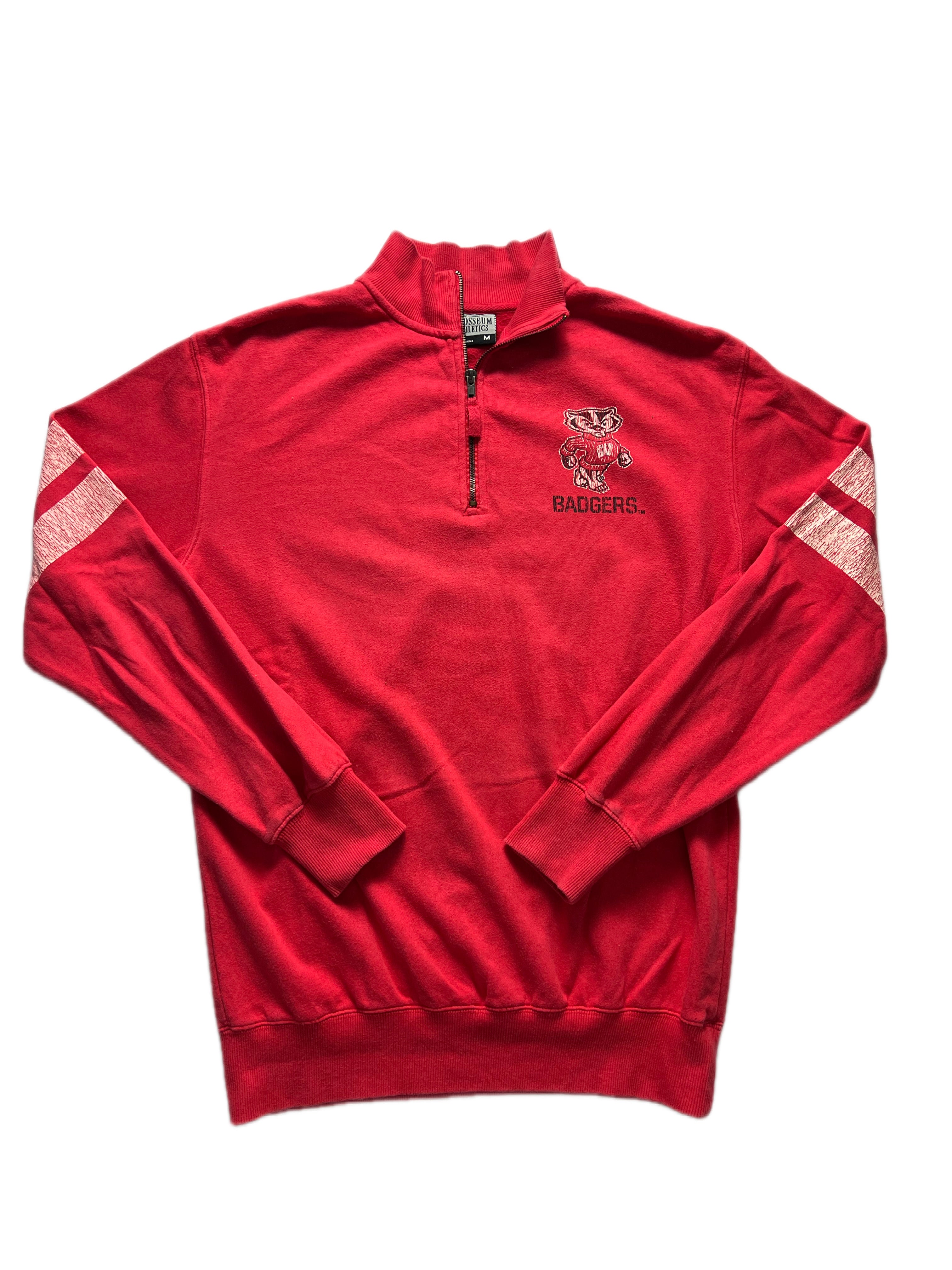(M) Hoodie à zip Colosseum Athletics - Badgers Wisconsin