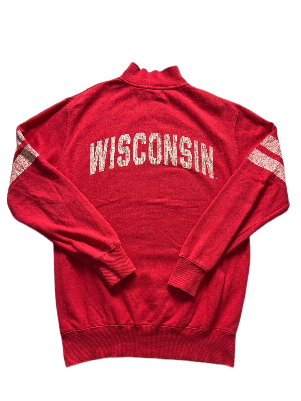 (M) Hoodie à zip Colosseum Athletics - Badgers Wisconsin