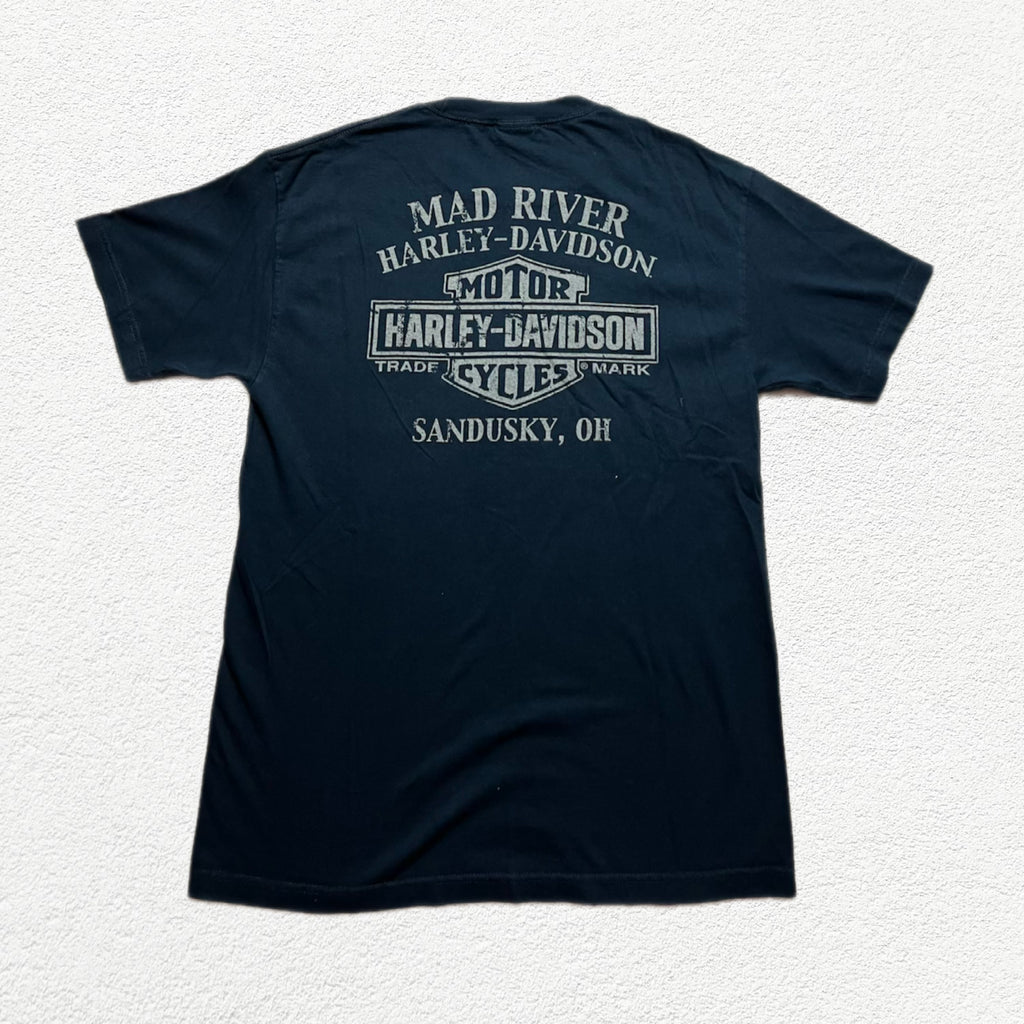 (L) T-Shirt Harley-Davidson Mad River Sandusky Ohio