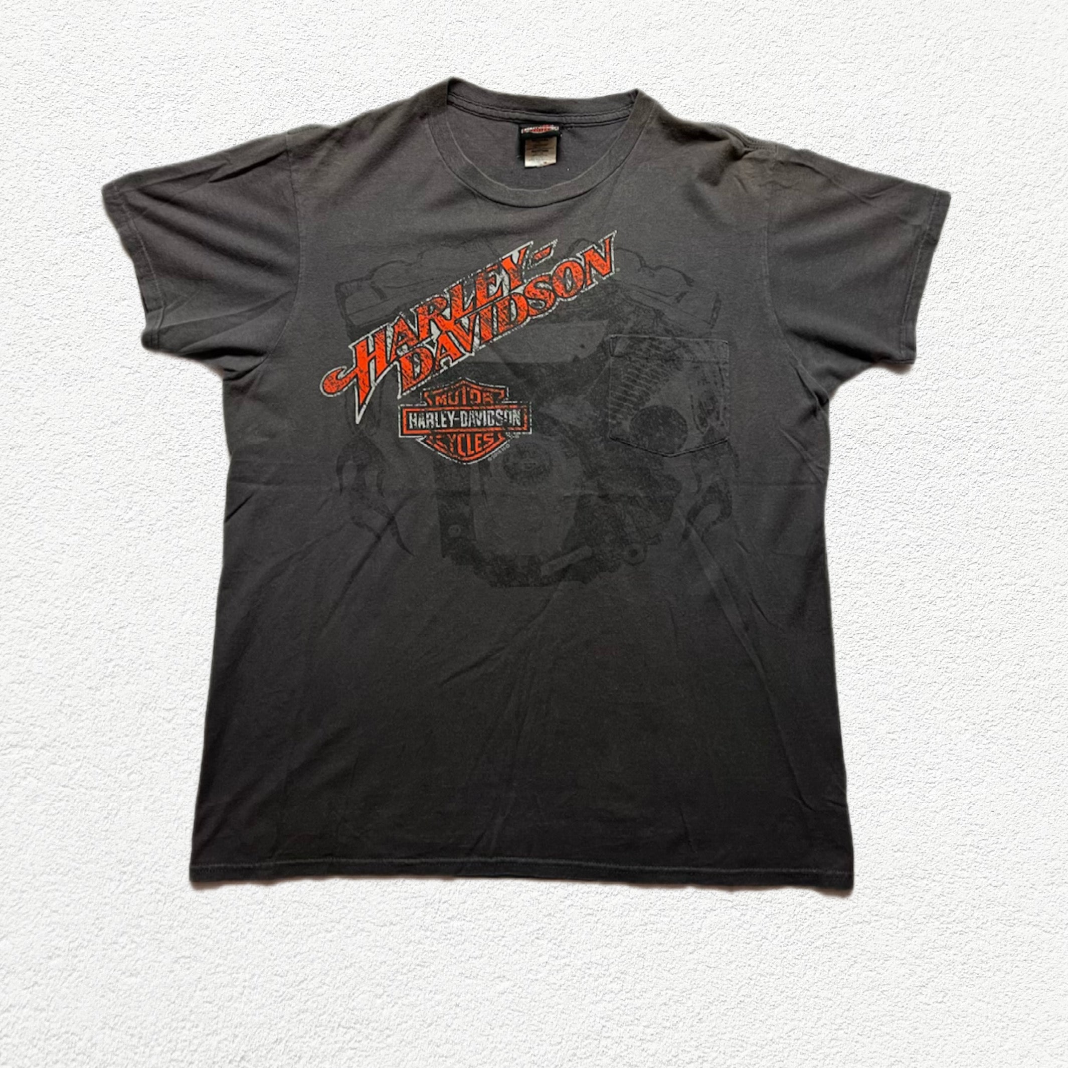 (M) T-Shirt Harley-Davidson Black Jack Florence South Carolina